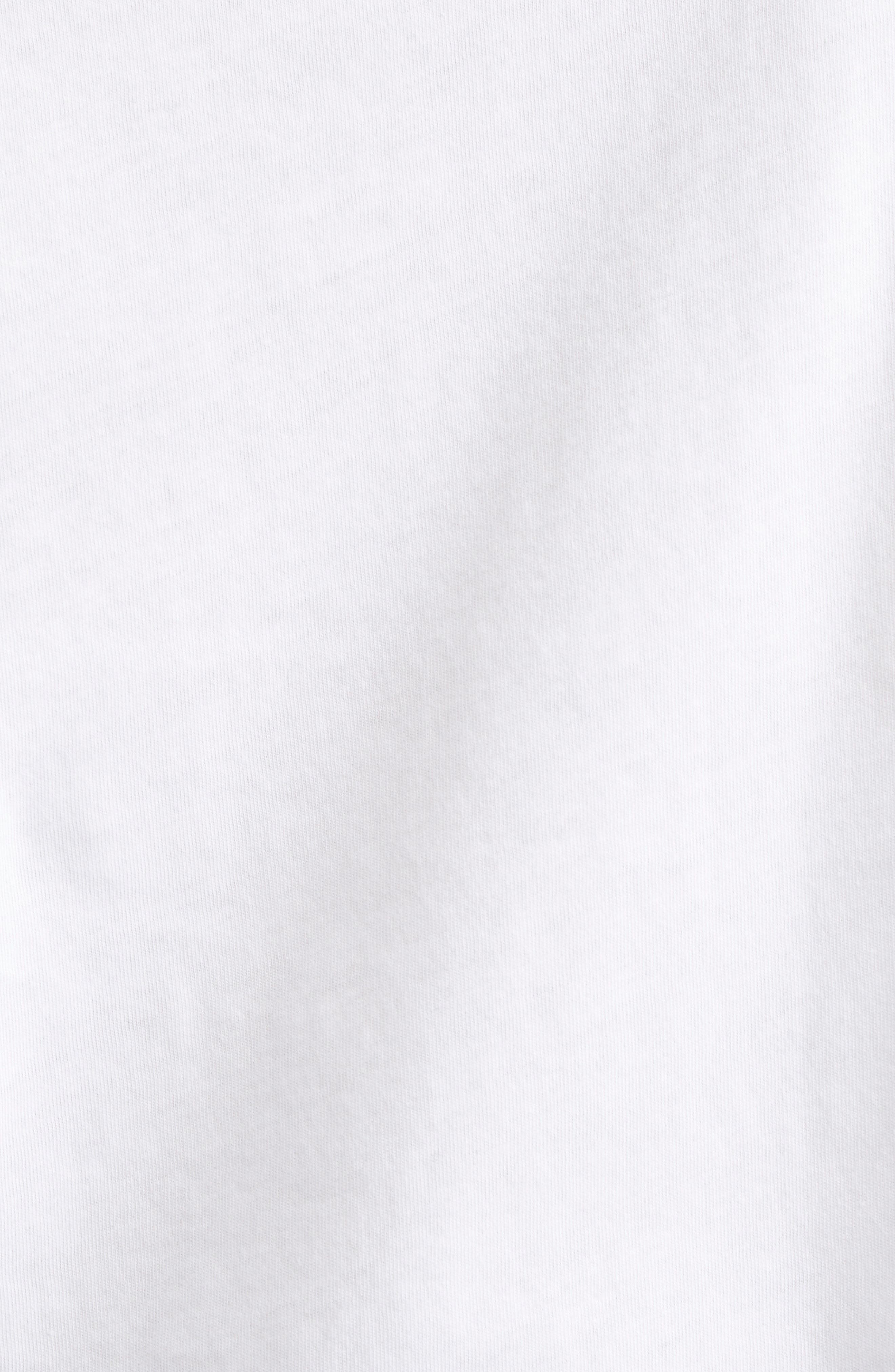 Sporty & Rich Vendome Graphic Ringer T-Shirt in White/Fire Red at Nordstrom - 6