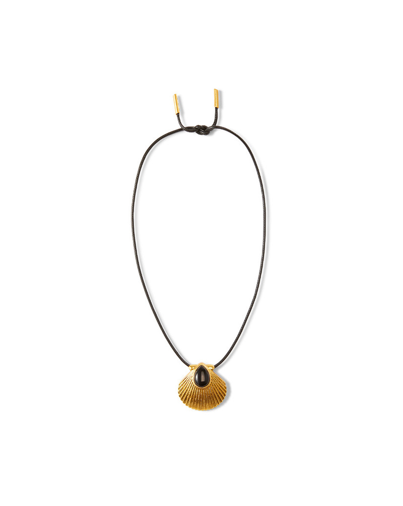 SHELL CORD NECKLACE 4