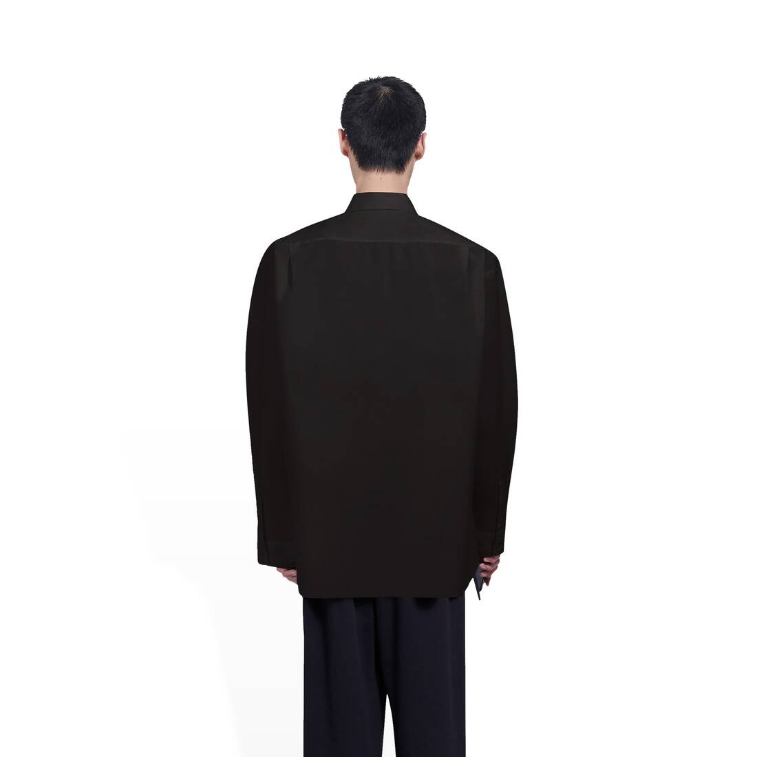 Men's Political Campaign Shirt in Black - 4