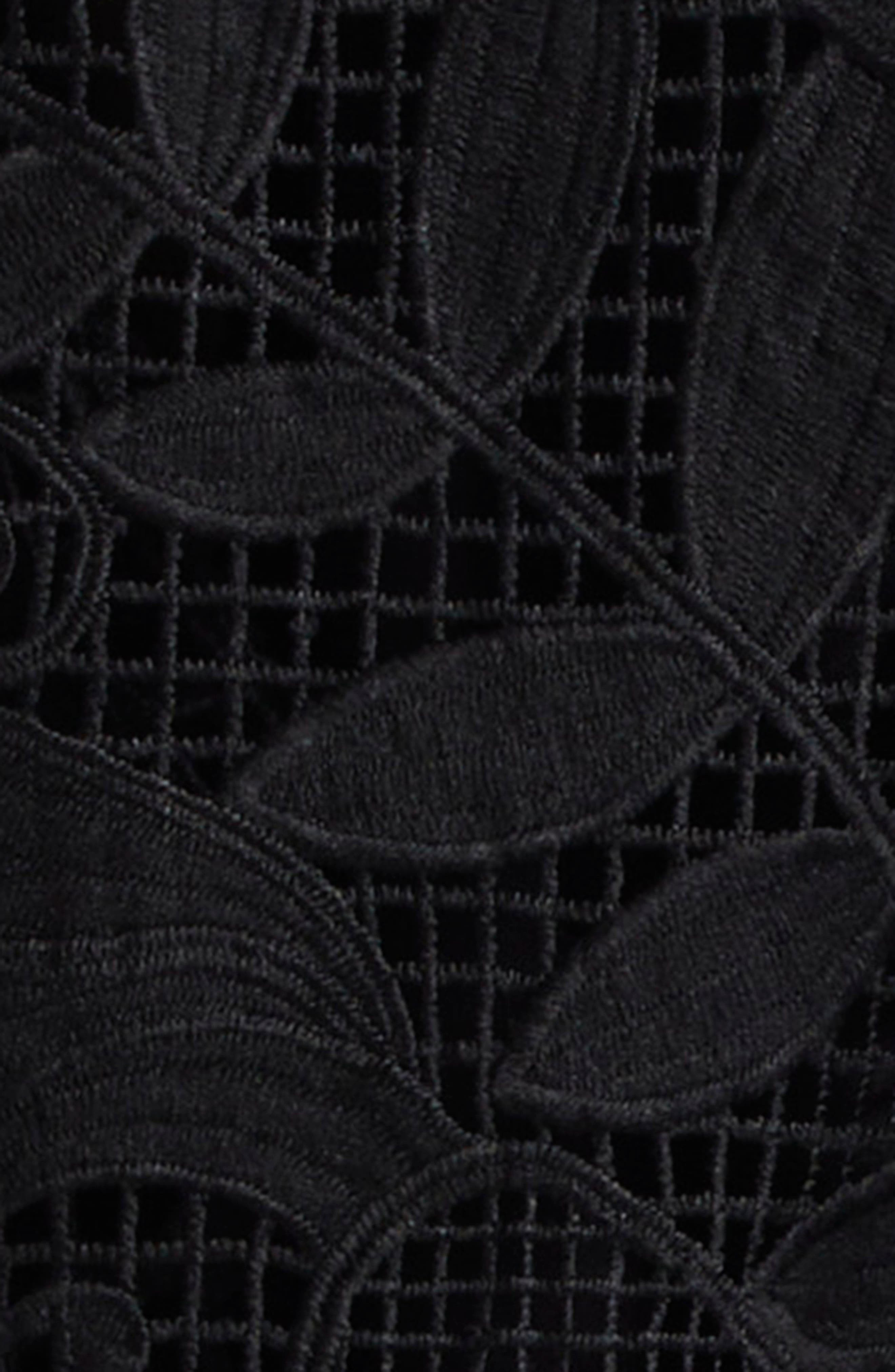 FARM Rio Guipure Lace Top in Black at Nordstrom - 4