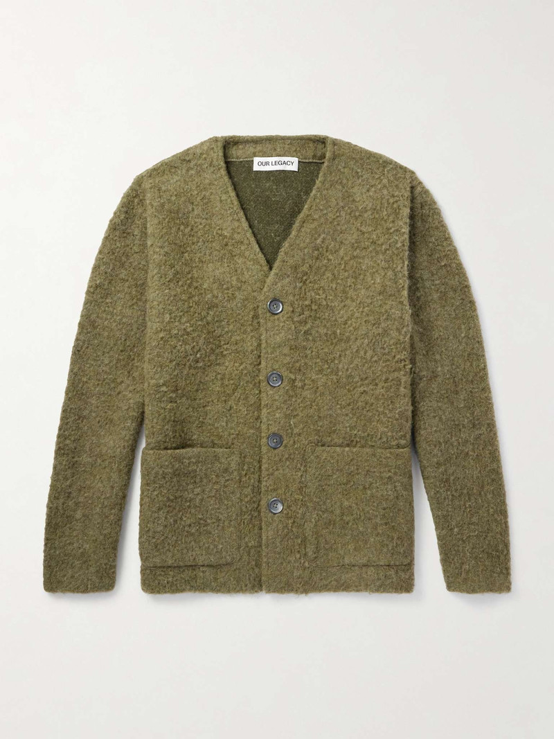 Brushed-Knit Cardigan 1