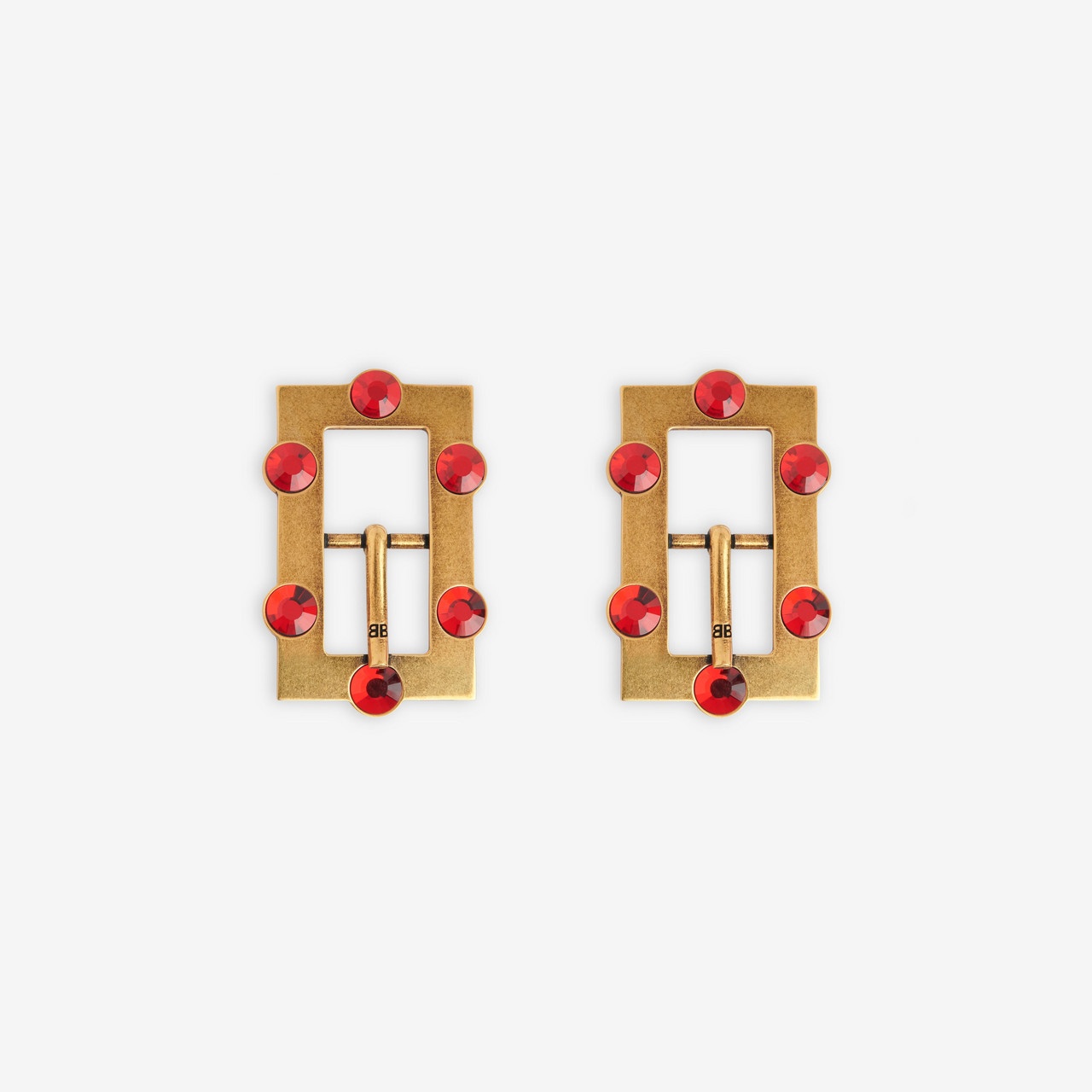 Buckle Earrings - 1