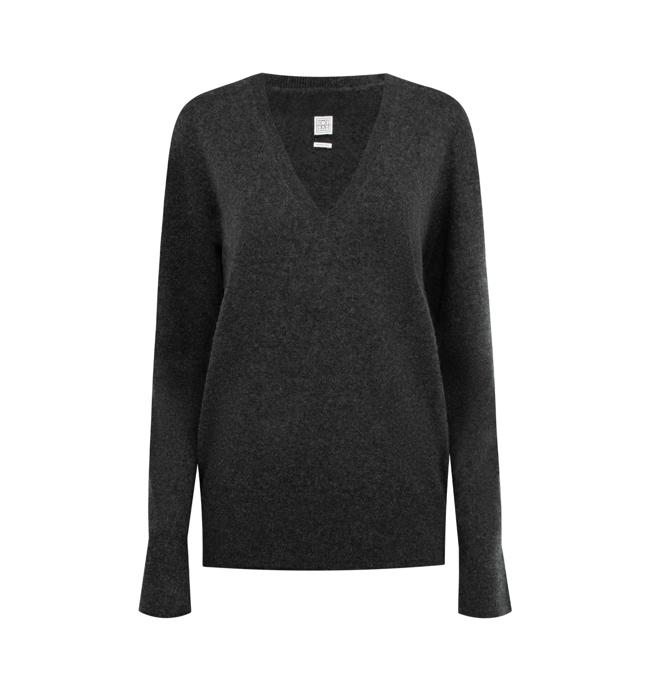 CASHMERE V-NECK KNIT - 1