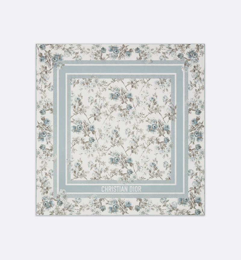 Rosier de Dior 90 Square Scarf 1