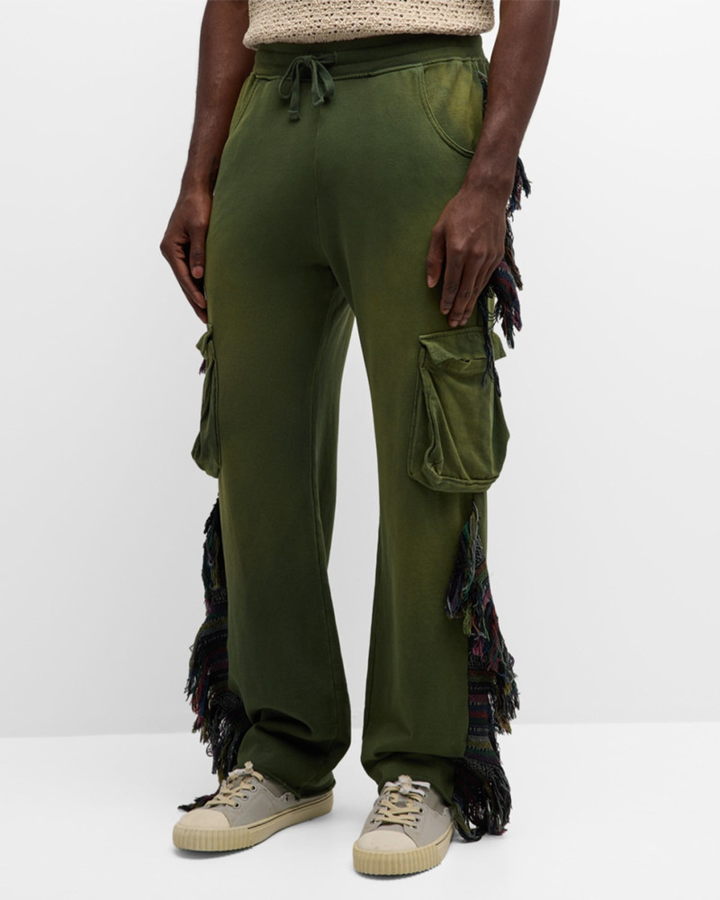 Men's Know U Riders Fringe Jogger Pants 4