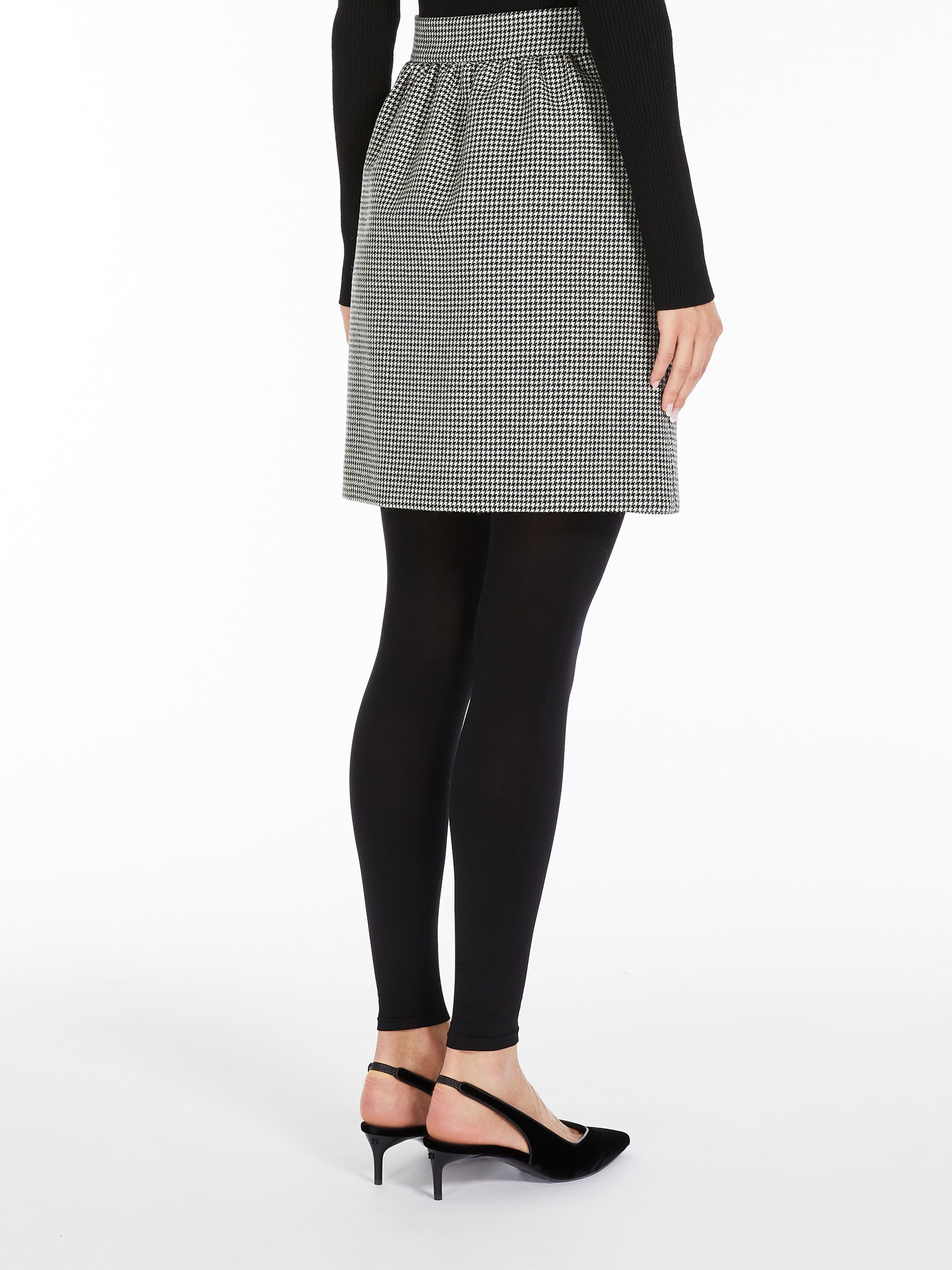 TOANO Pencil skirt in patterned wool - 4
