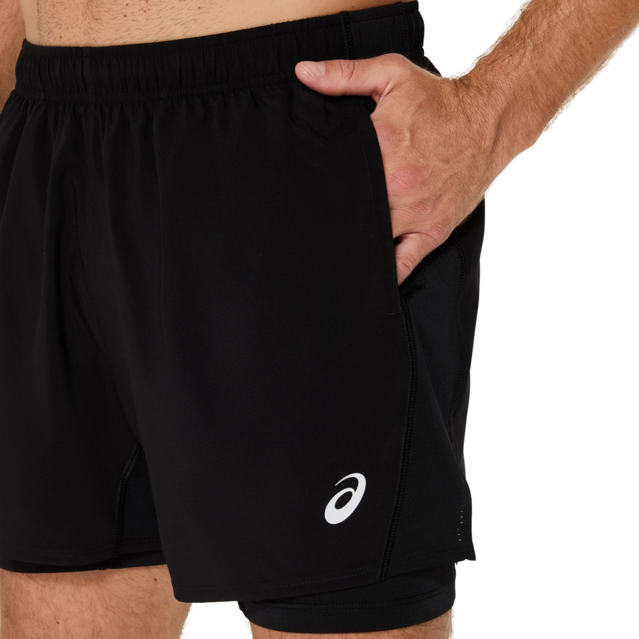 ASICS SILVER 2N1 5IN SHORT - 4