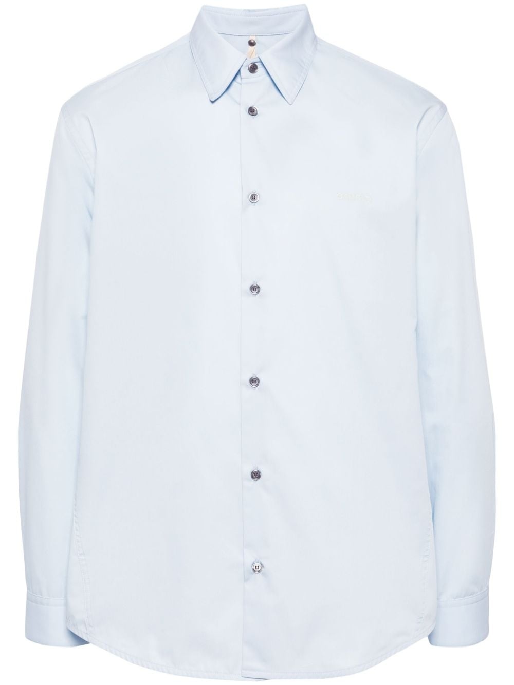 point-collar shirt - 1