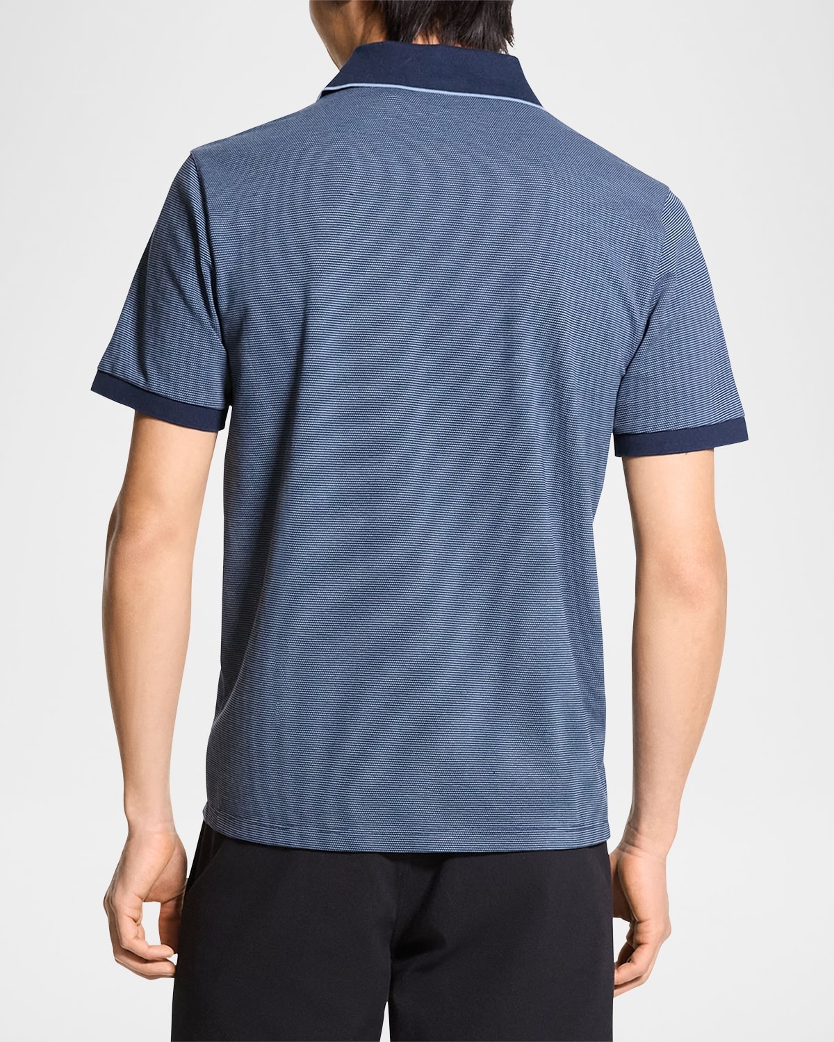 Men's Birdseye Pique Pocket Polo Shirt - 3