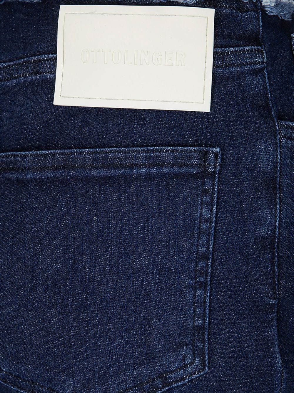 frayed-edge jeans - 3