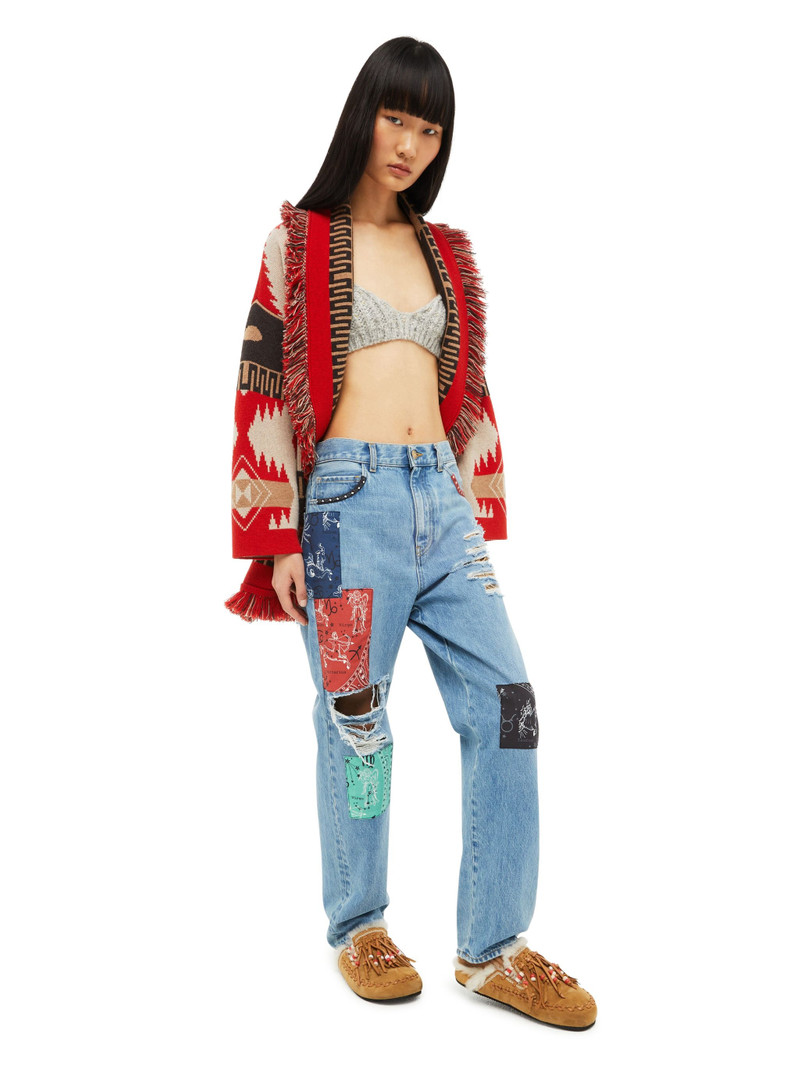 Alanui The Twelve Signs Denim Pants outlook