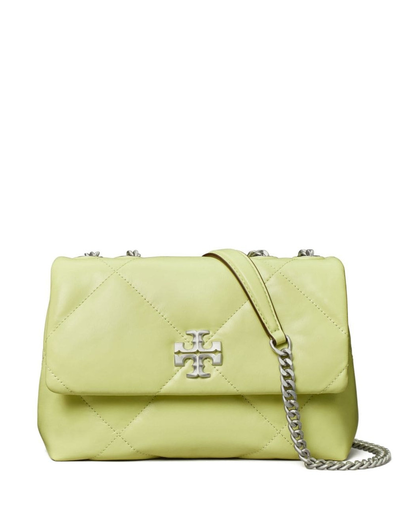 small Kira diamond-quilted convertible shoulder bag 1