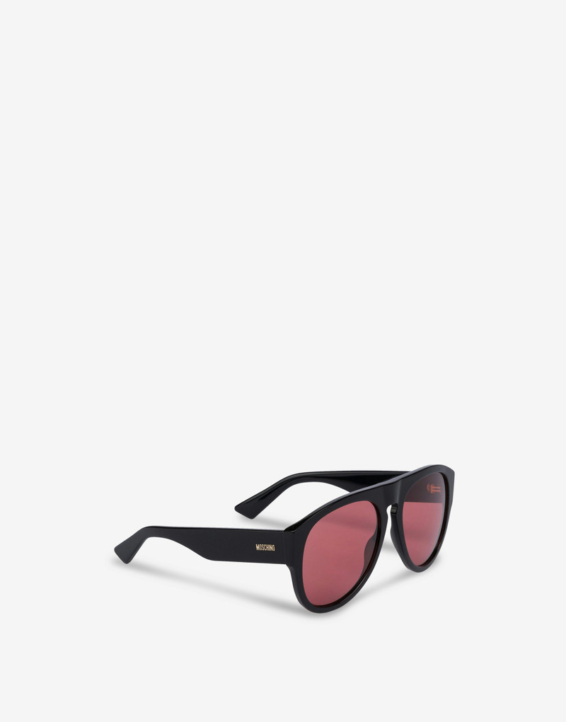 Moschino SUNGLASSES WITH RED LENSES outlook