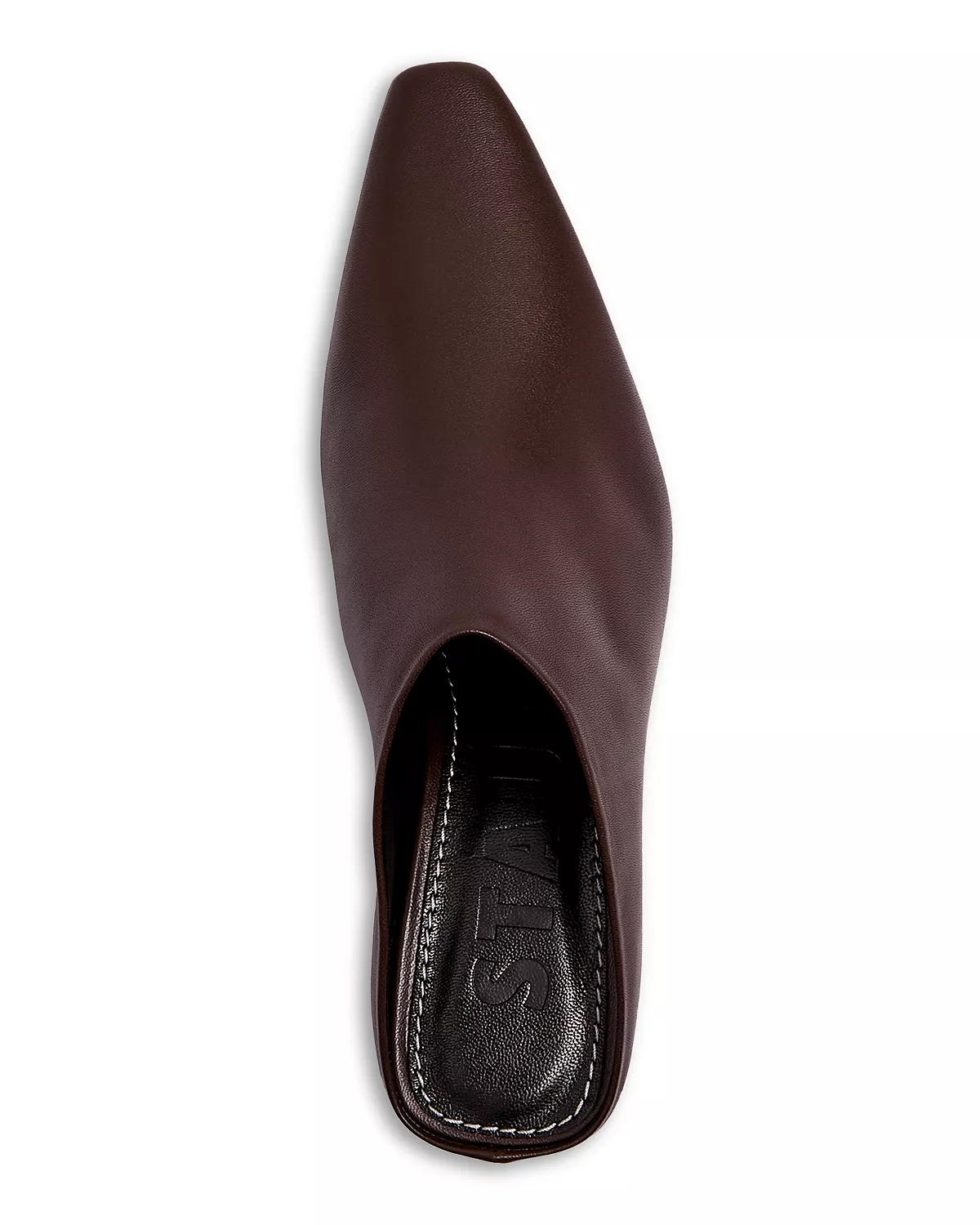 Women's Wally Mid Heel Mules in Leather - 3