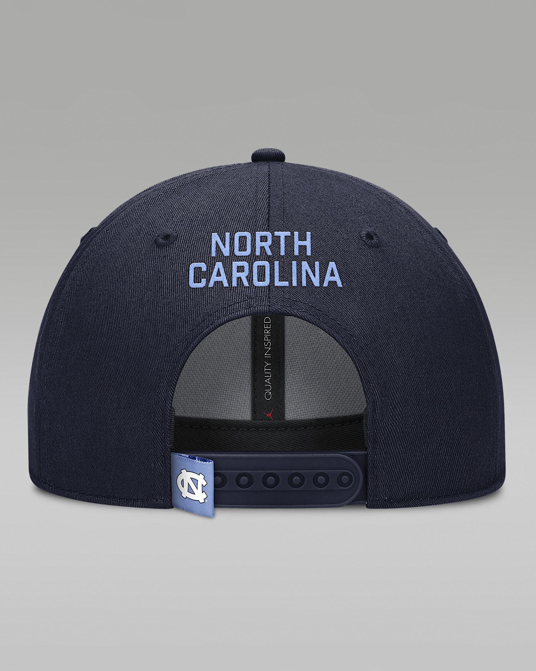 North Carolina On-Field Rise Gameday Men's Jordan Brand Dri-FIT College Trucker Adjustable Hat - 2