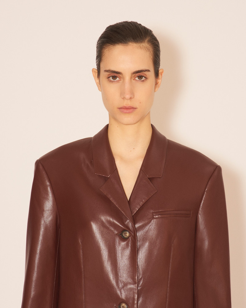 Nanushka ARIZA - Boxy fit blazer - Black outlook