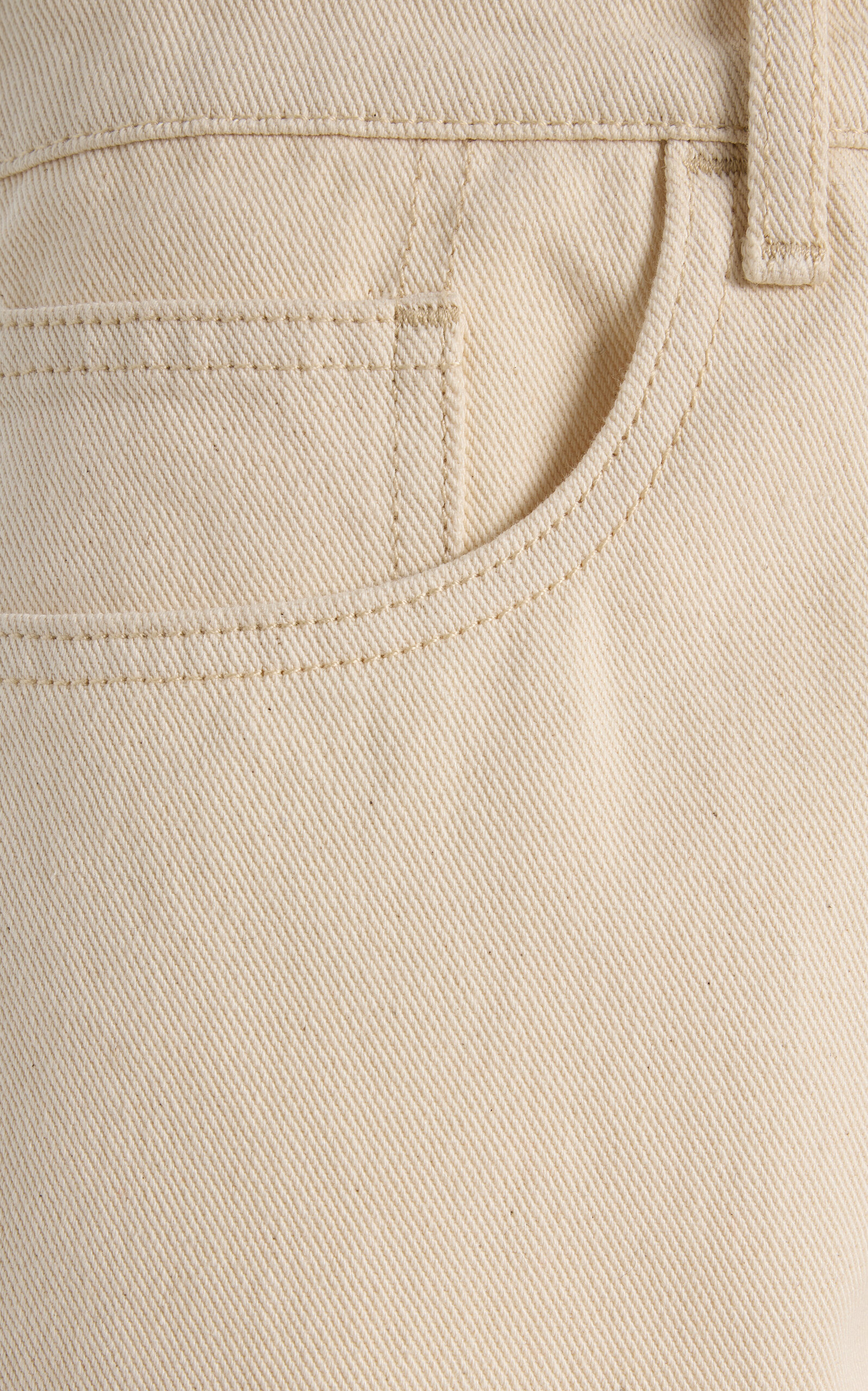 Rigid Baggy Jeans white - 5