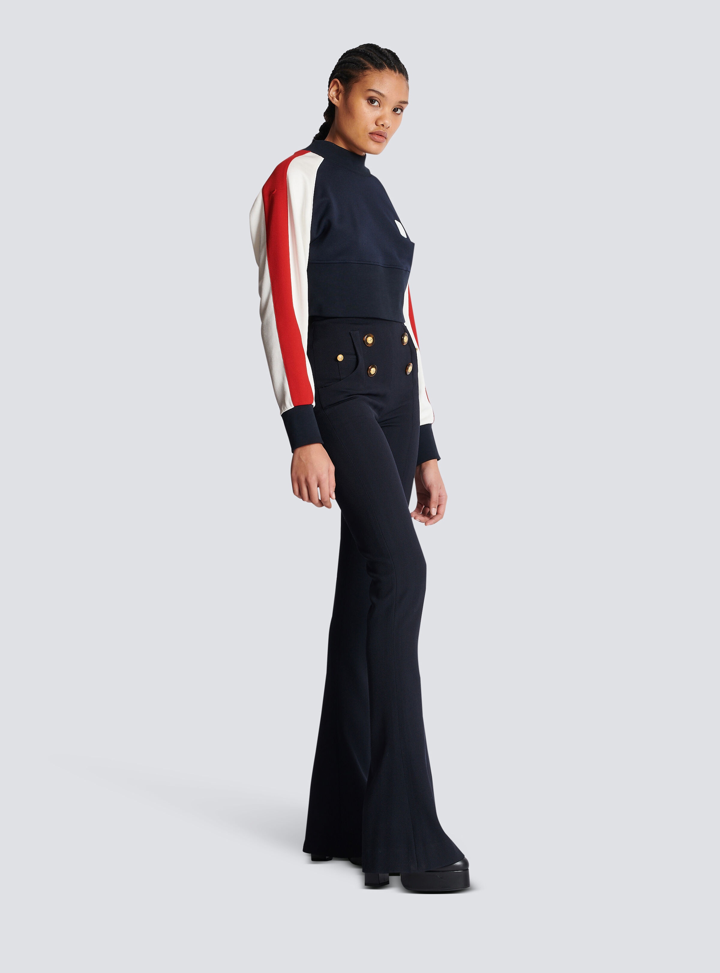 Retro Balmain PB sweatshirt - 3