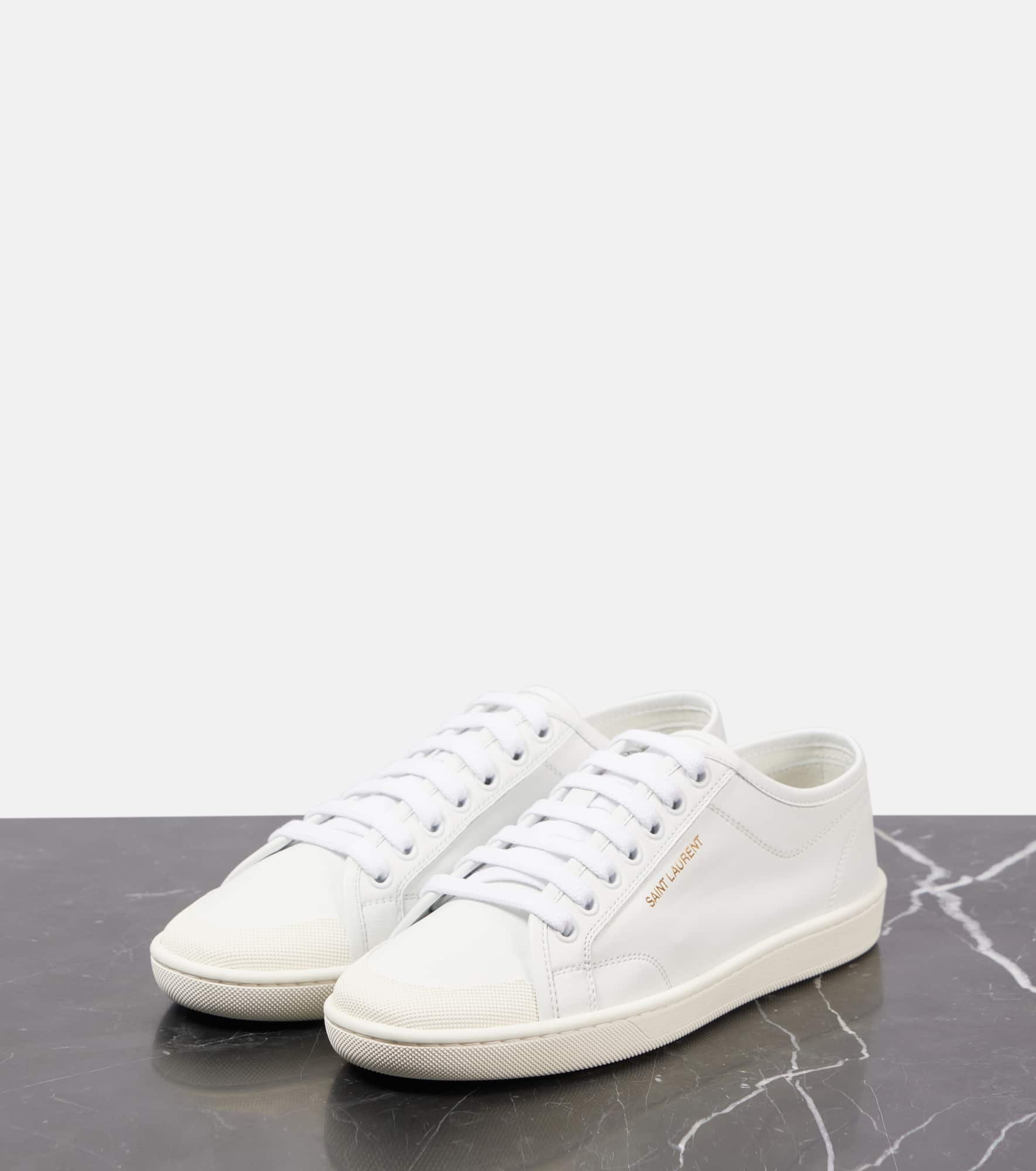 Gym leather sneakers - 4