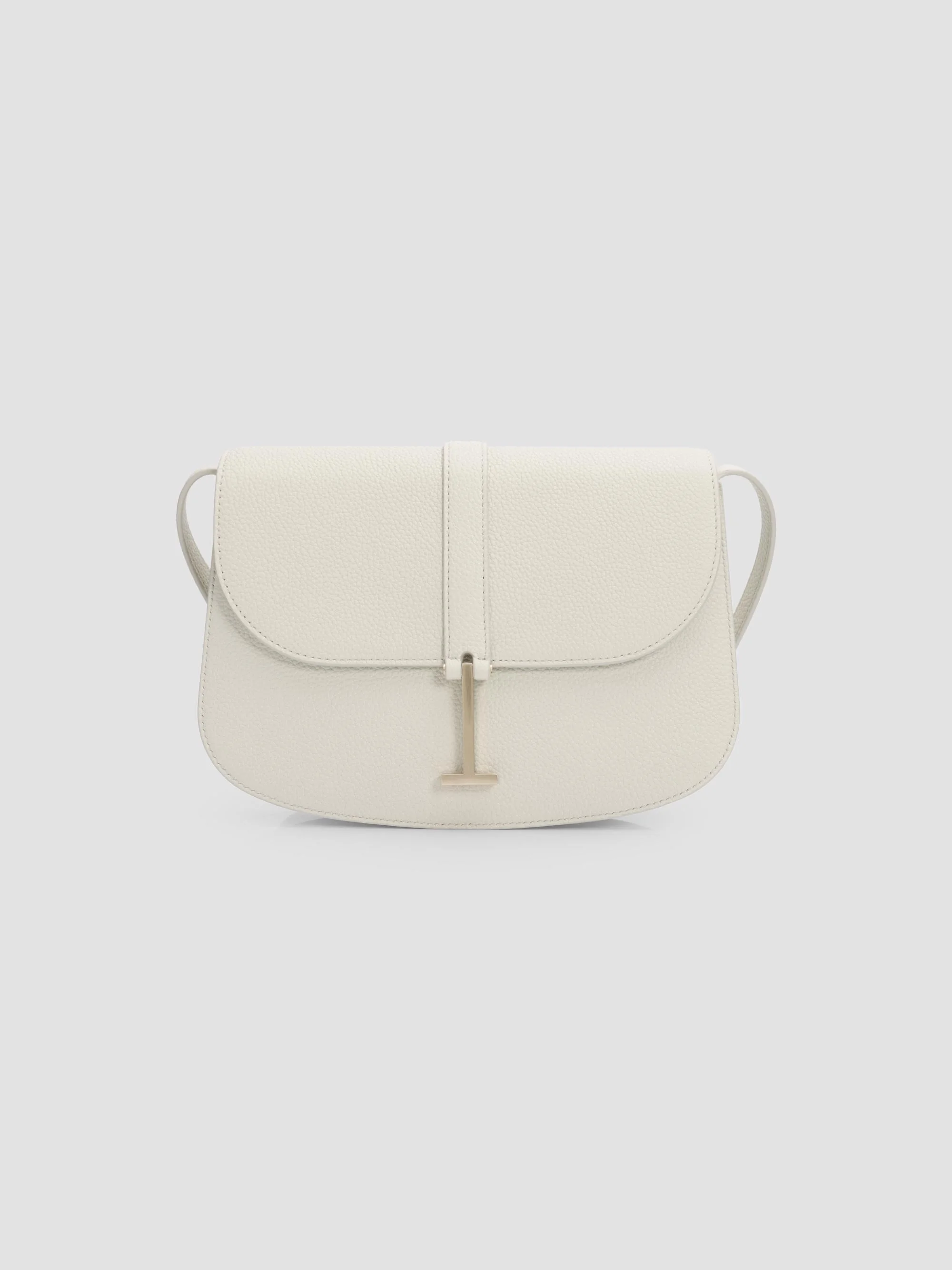 Women's Kara Small Leather Crossbody Bag - Dove Grey - 1