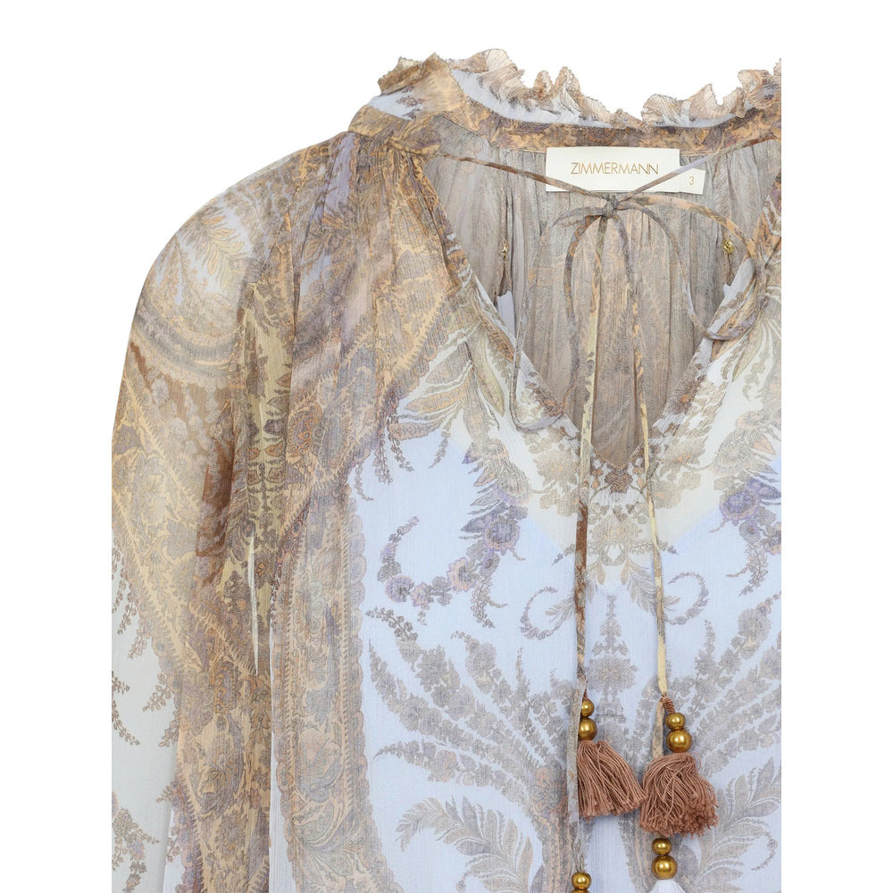 Zimmermann Black Tops - Blouses Women - 3