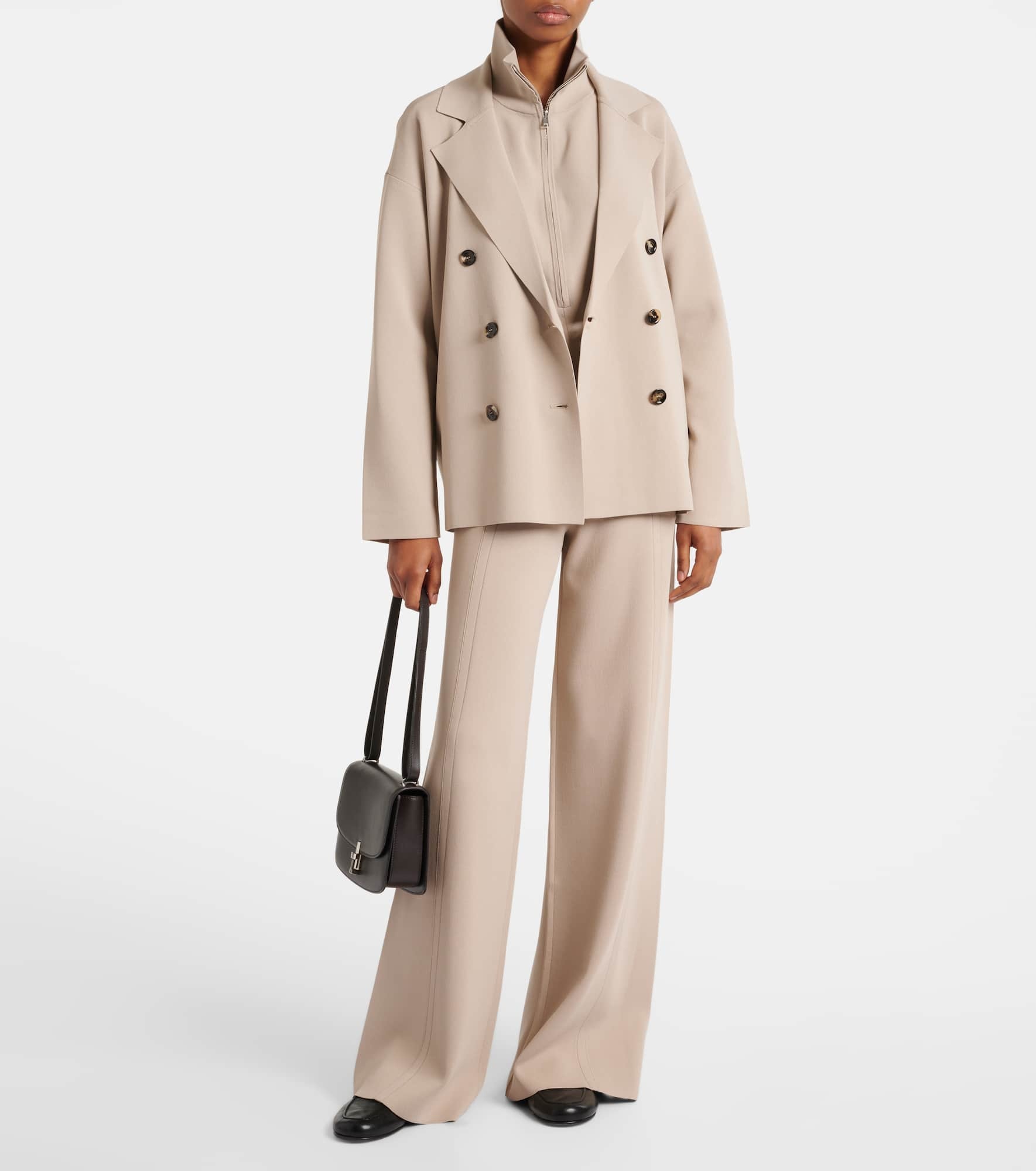 Assiro crêpe wide-leg pants - 2
