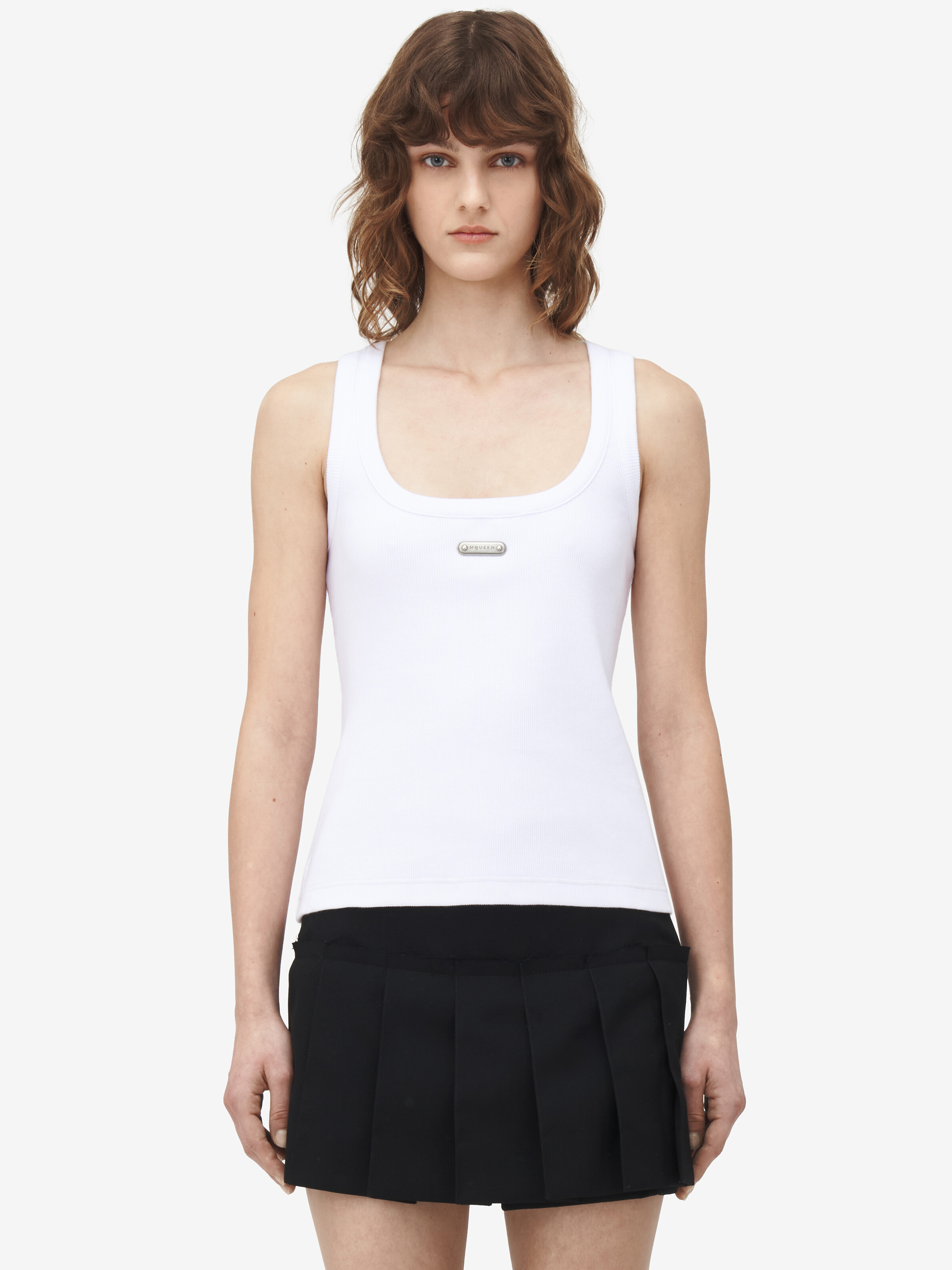 McQueen Placket Tank Top - 2