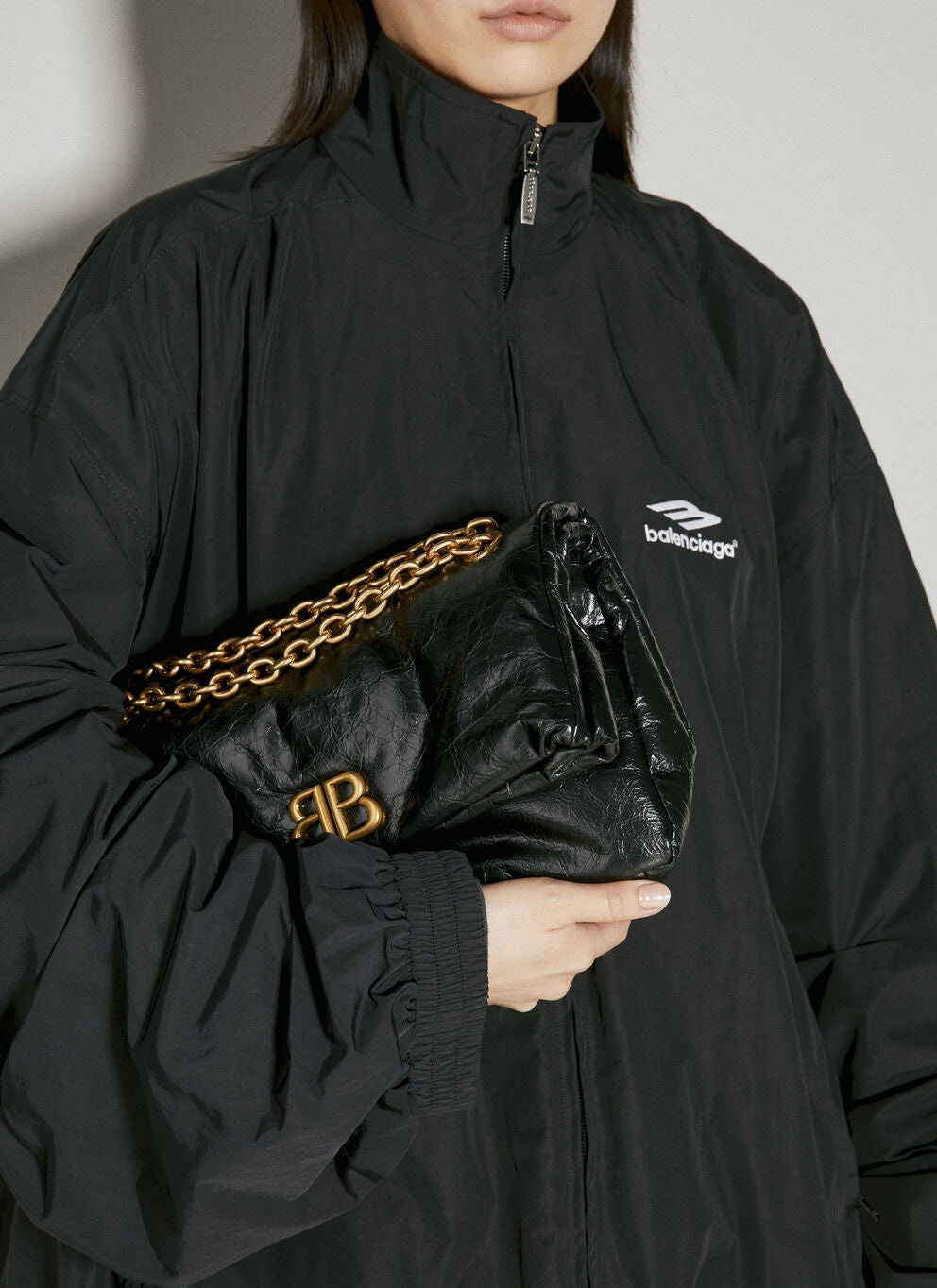 Women's Monaco Small Chain Bag in Black