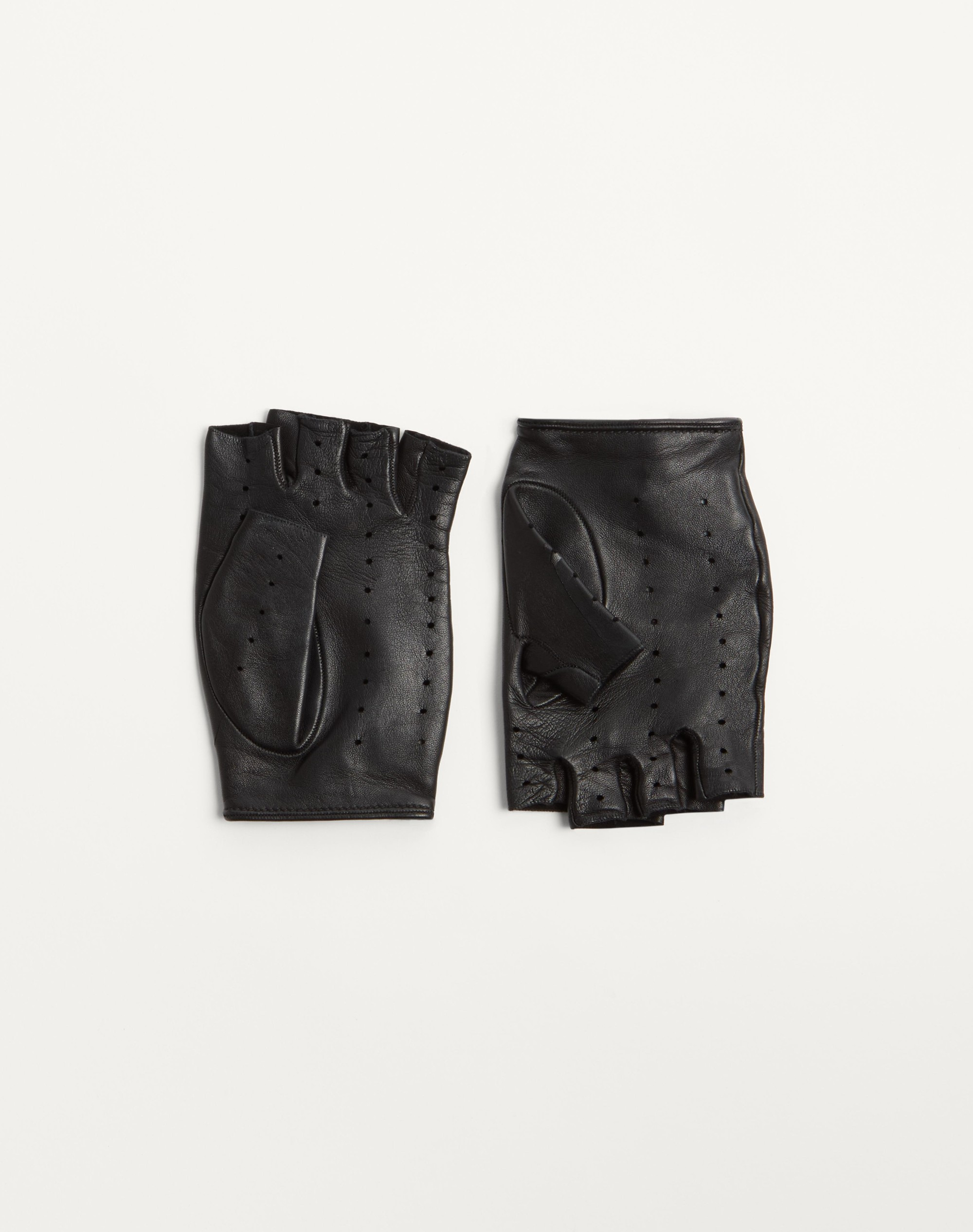 VLOGO SIGNATURE NAPPA FINGERLESS GLOVES - 3
