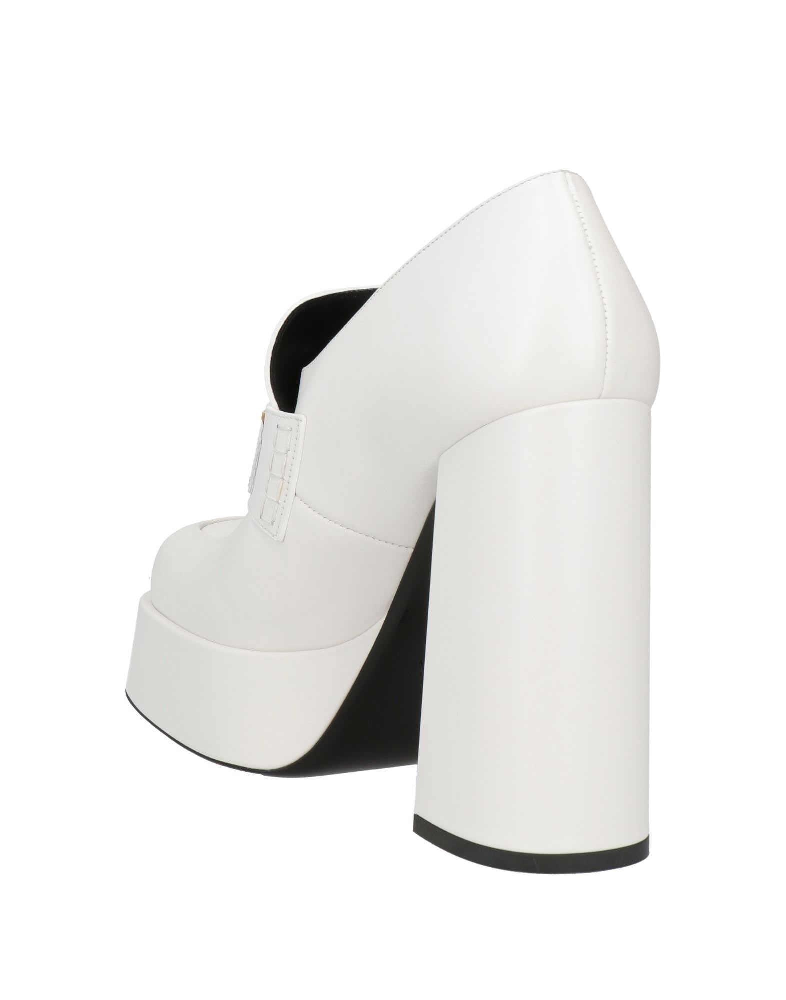 White Women's Loafers - 3