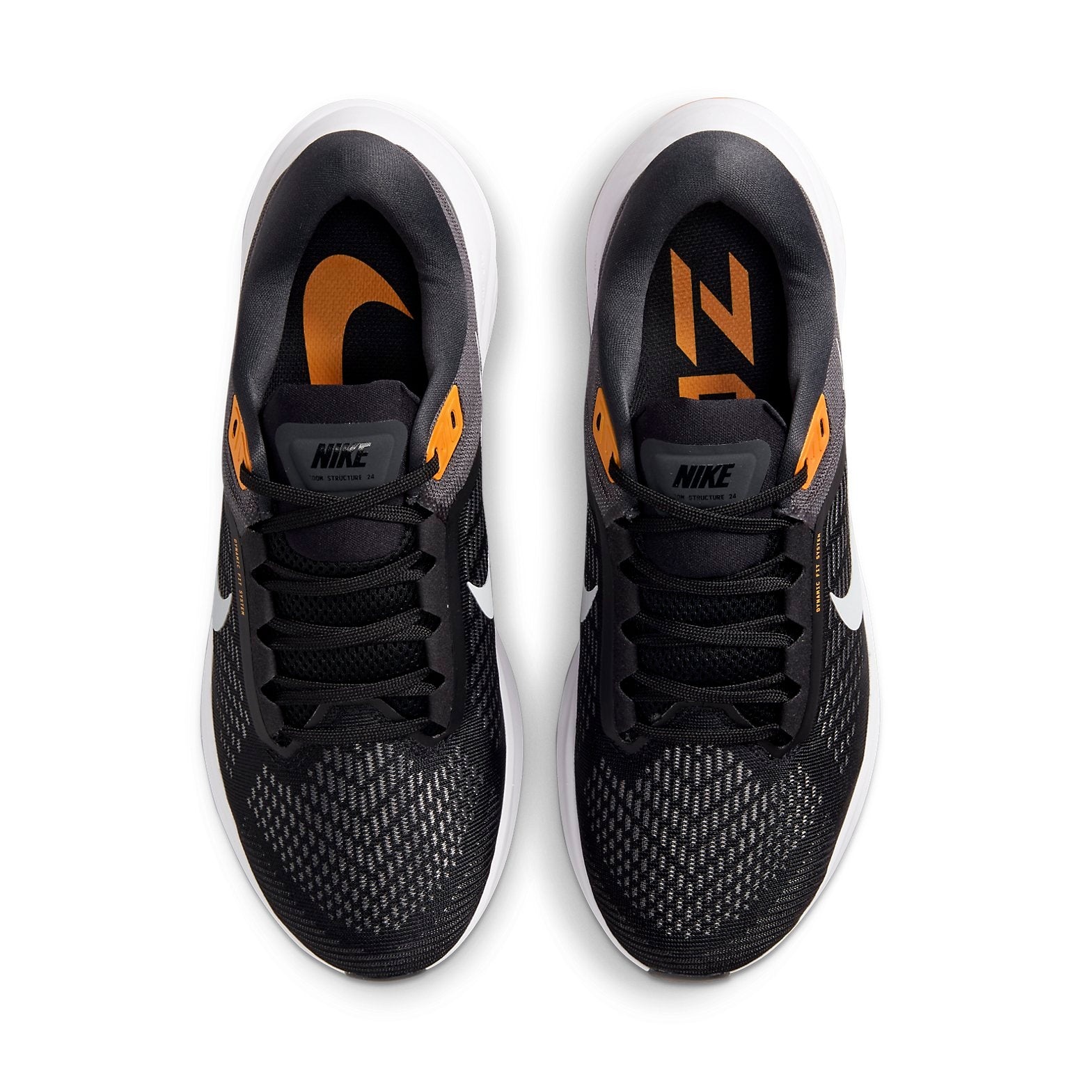 Nike Air Zoom Structure 24 'Black Kumquat Pure Platinum' DA8535-003 - 4