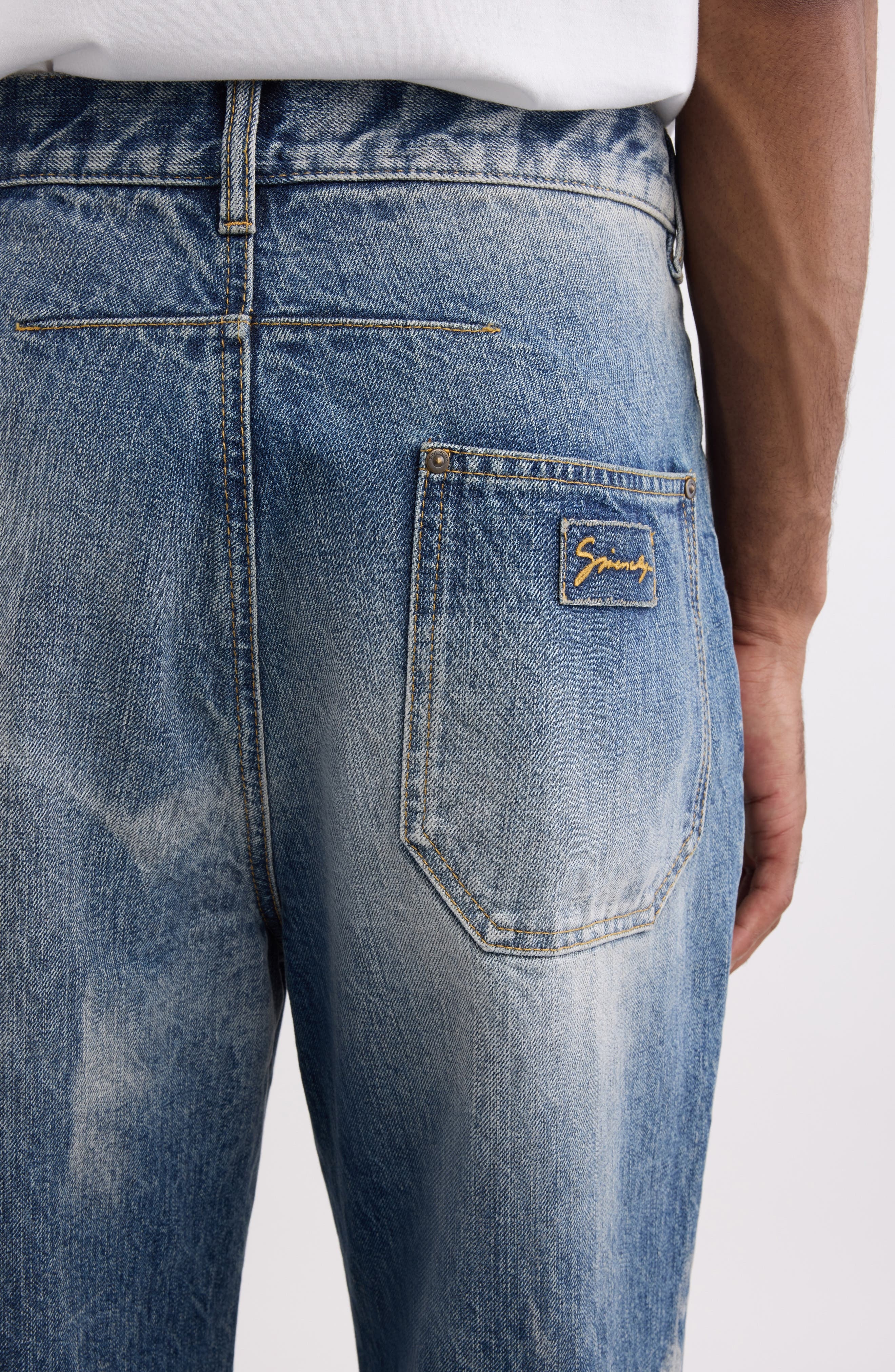 Givenchy Large Fit Jeans in Light Blue at Nordstrom - 5