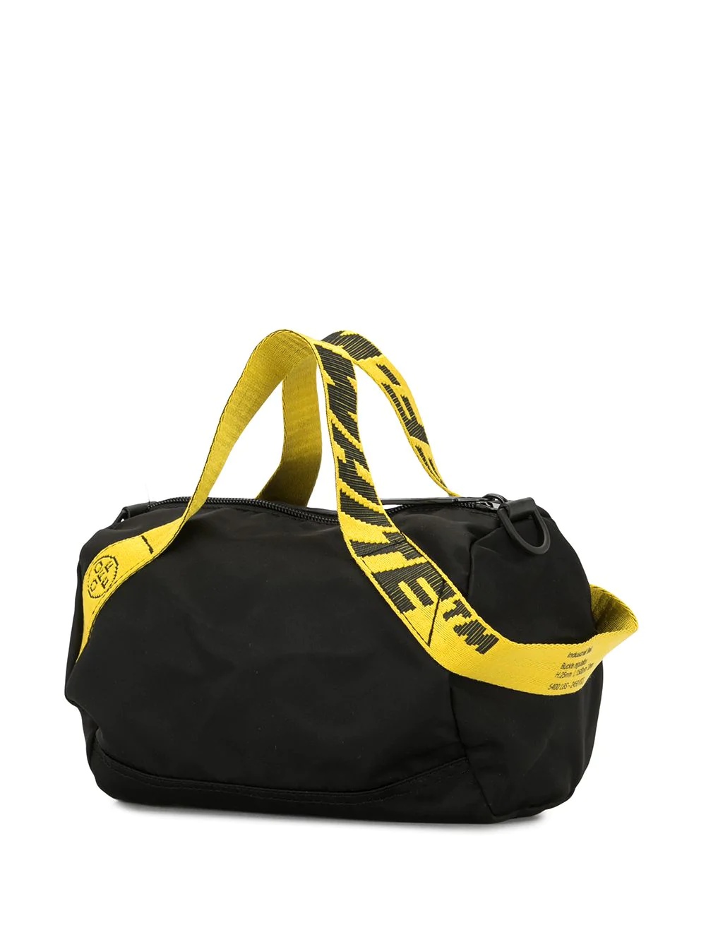 logo-tape messenger bag - 3