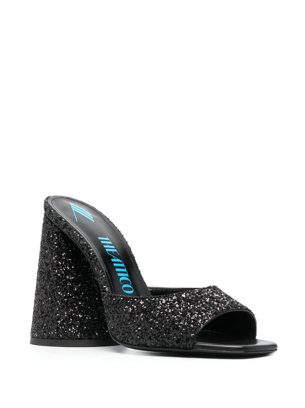 Luz 105mm glitter-embellished mules - 2