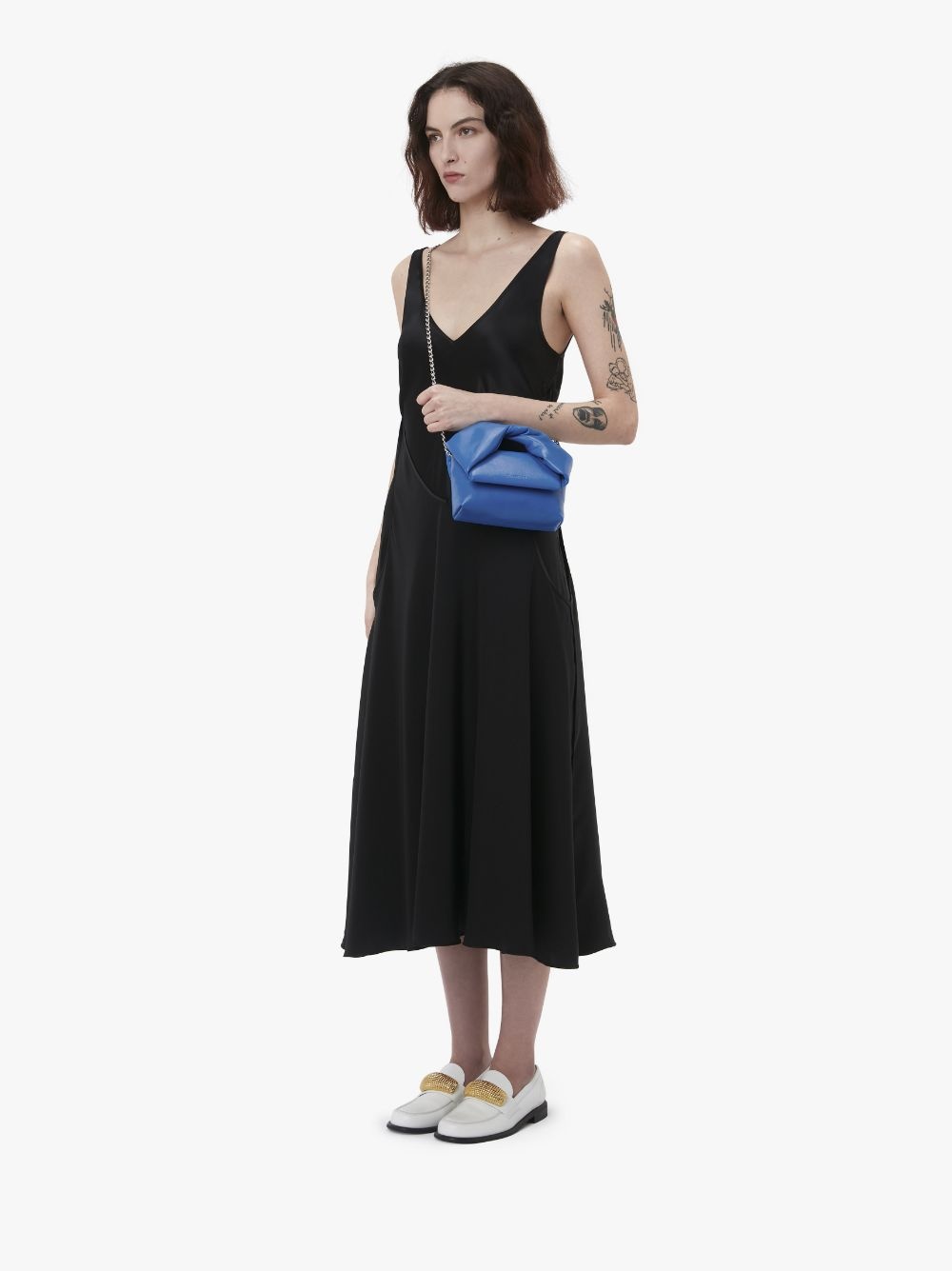 SMALL TWISTER - LEATHER TOP HANDLE BAG - 7