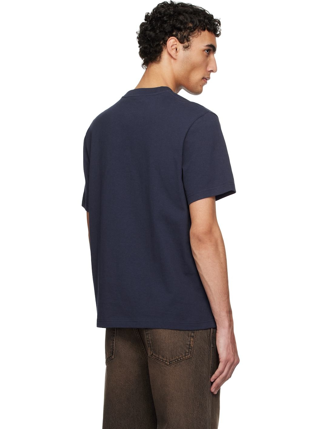 Navy 'Atelier' T-shirt - 3