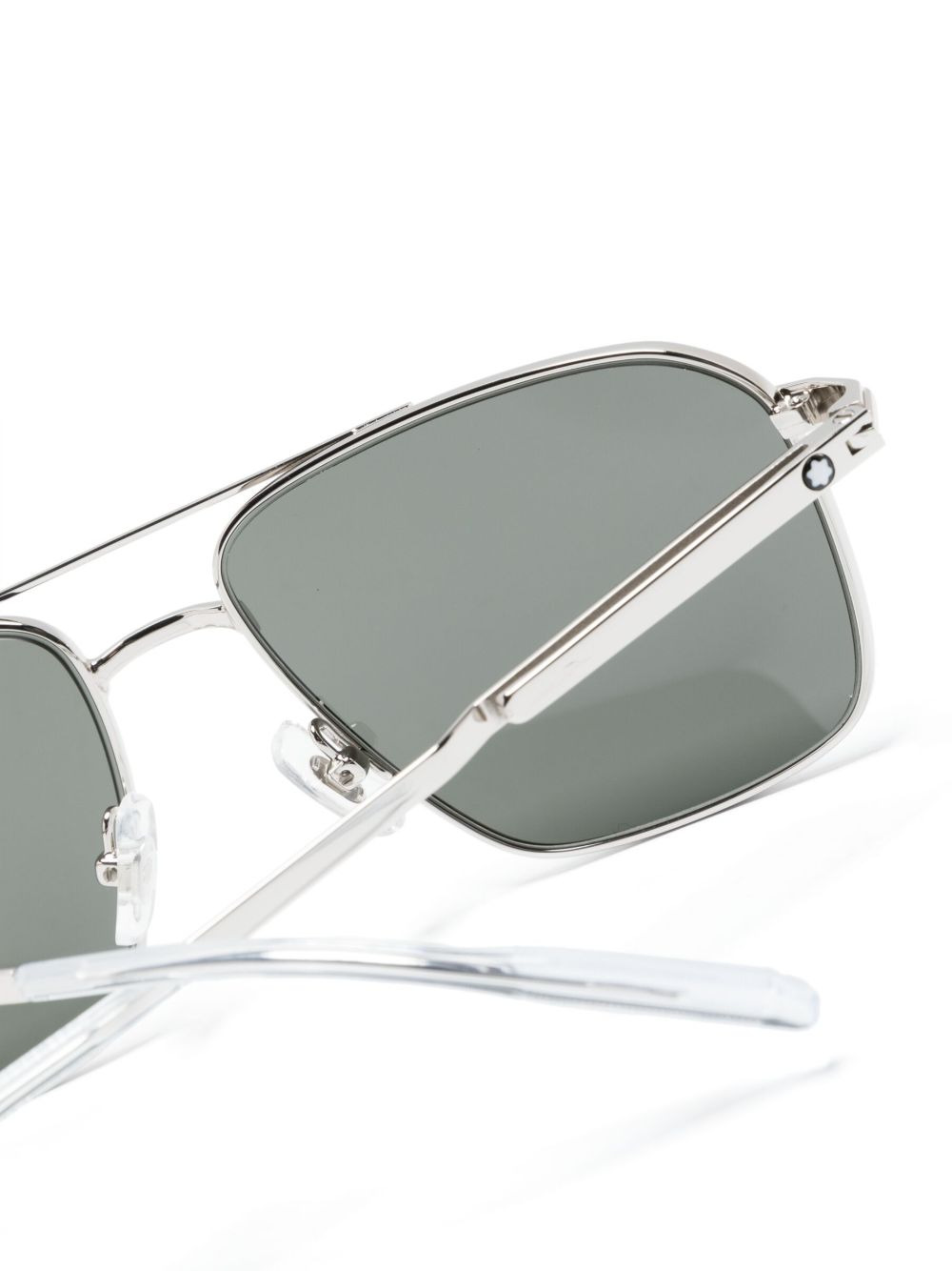 LOGO-PLAQUE SQUARE-FRAME SUNGLASSES - 3