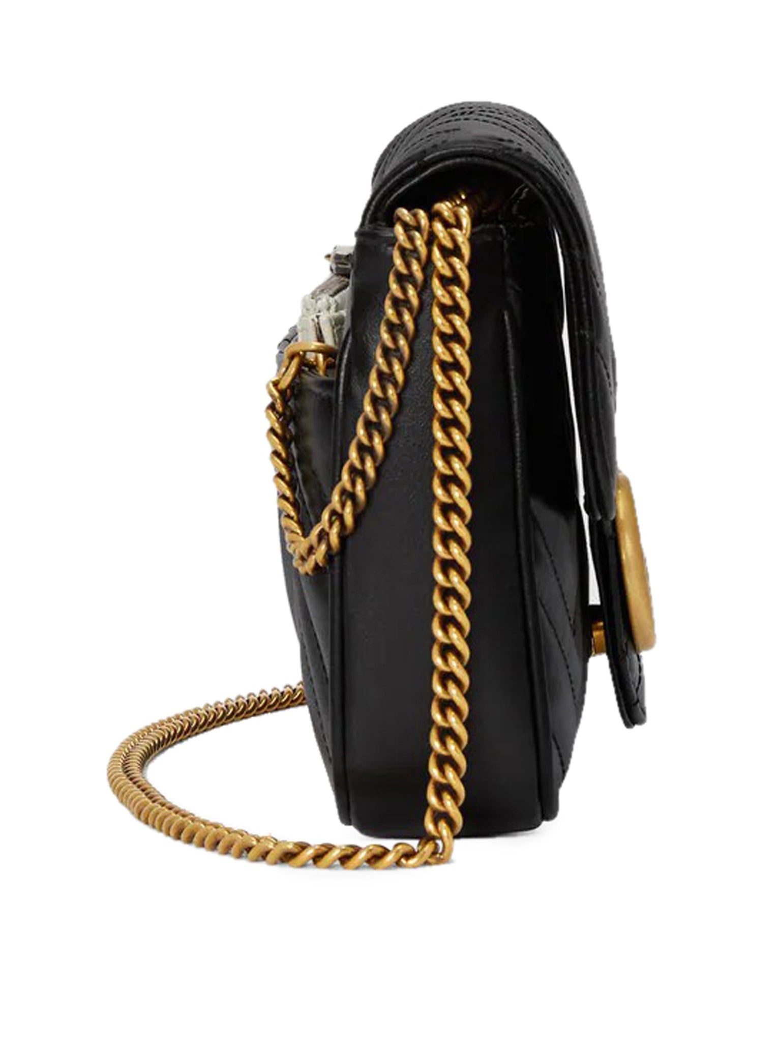 GG MARMONT MINI WALLET WITH CHAIN AND CARD HOLDER - 6