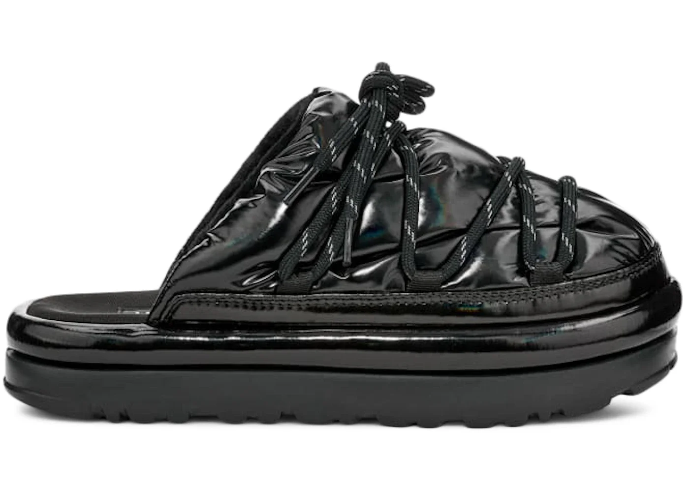 UGG Hi Shine Spaceslider Slide Black (Women's) - 1