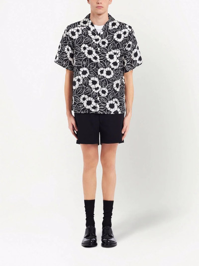 Prada printed twill shirt outlook