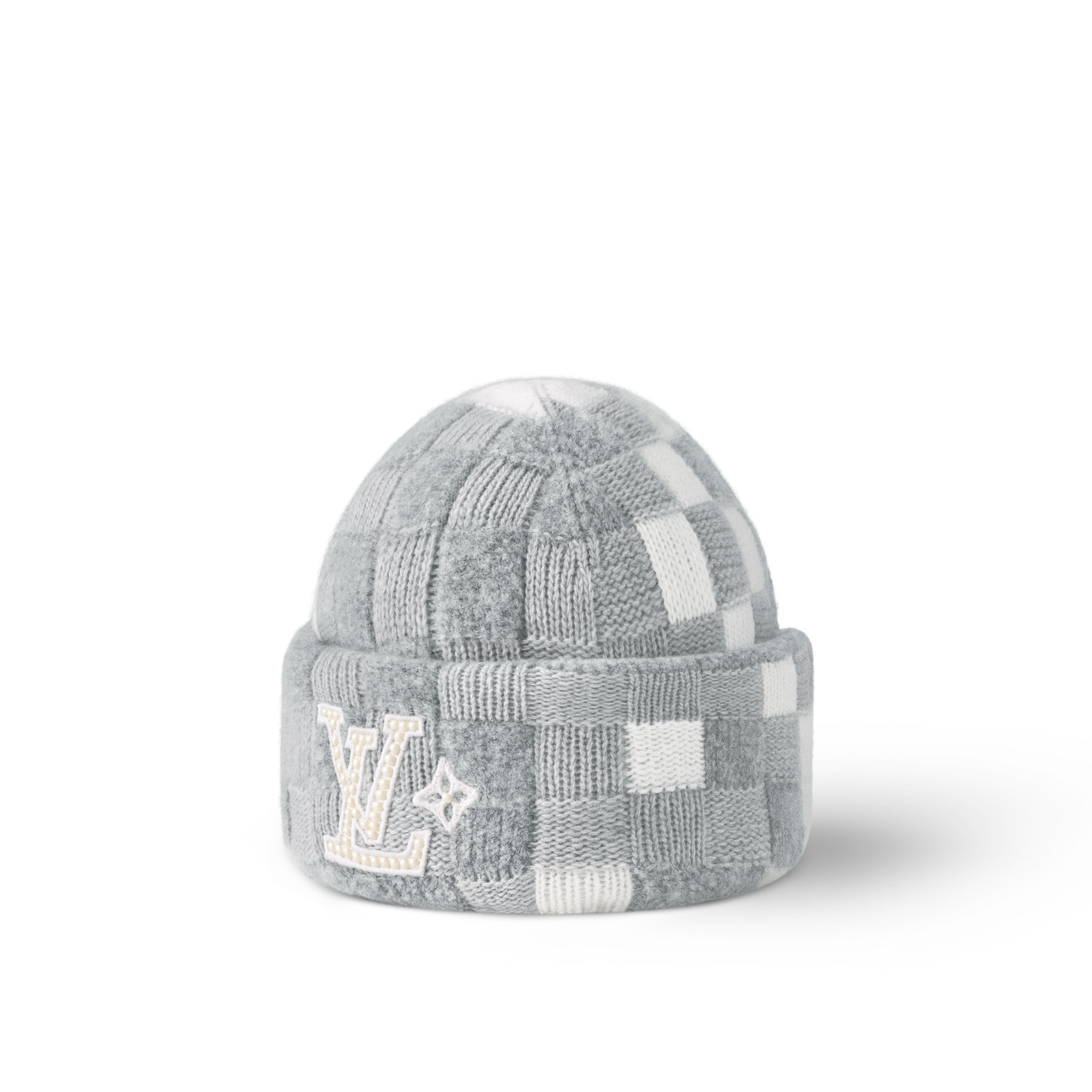 LV Crush Damoflage Pearls Beanie - 2
