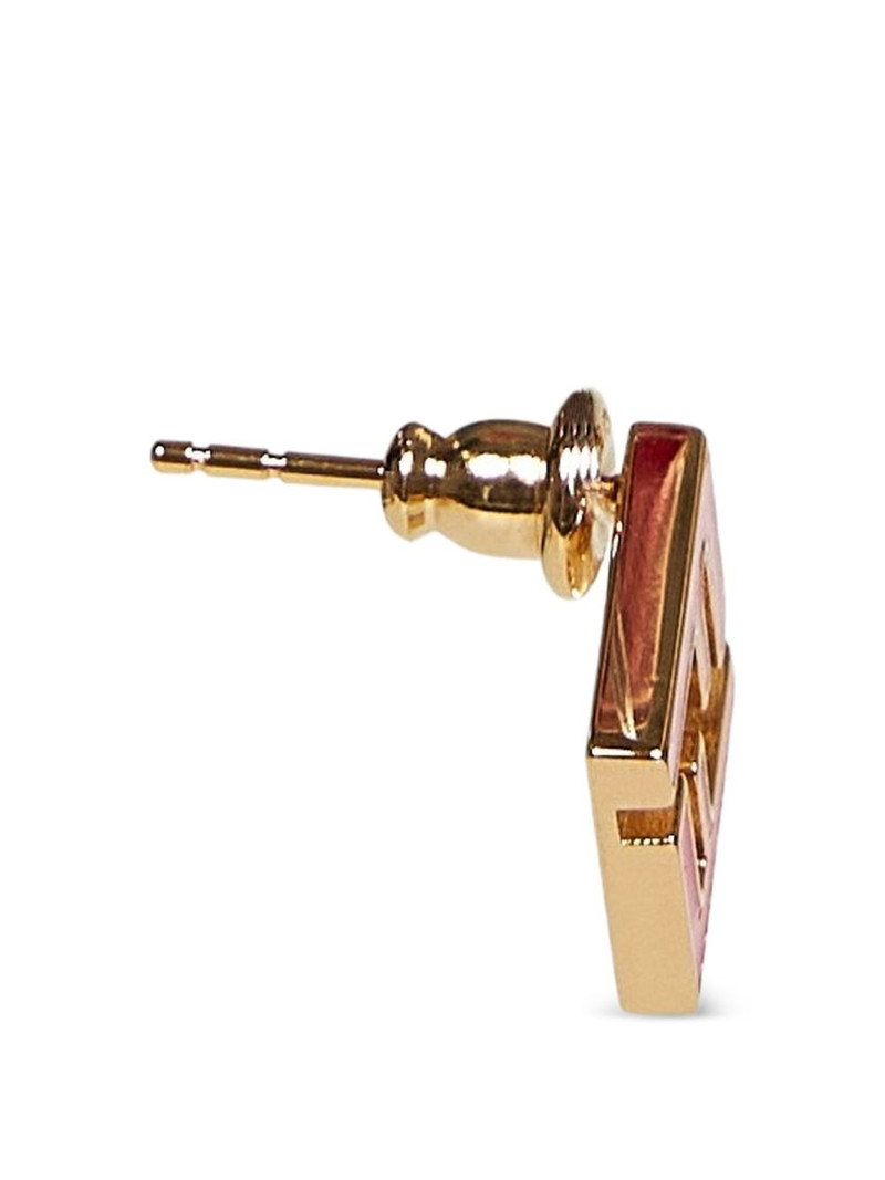 FENDI FF logo earrings outlook