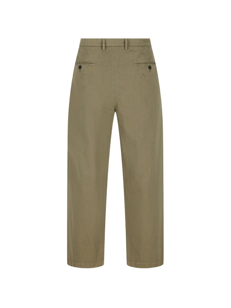 Massimo Osti Studio pleated logo trousers outlook