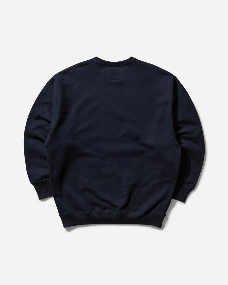 WTAPS Men's Academy Crewneck Sweatshirt Navy outlook