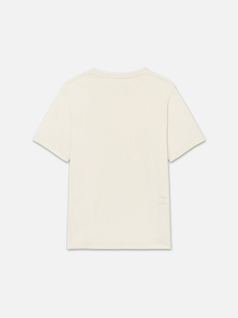 Duo Fold Tee in White Sand - 3