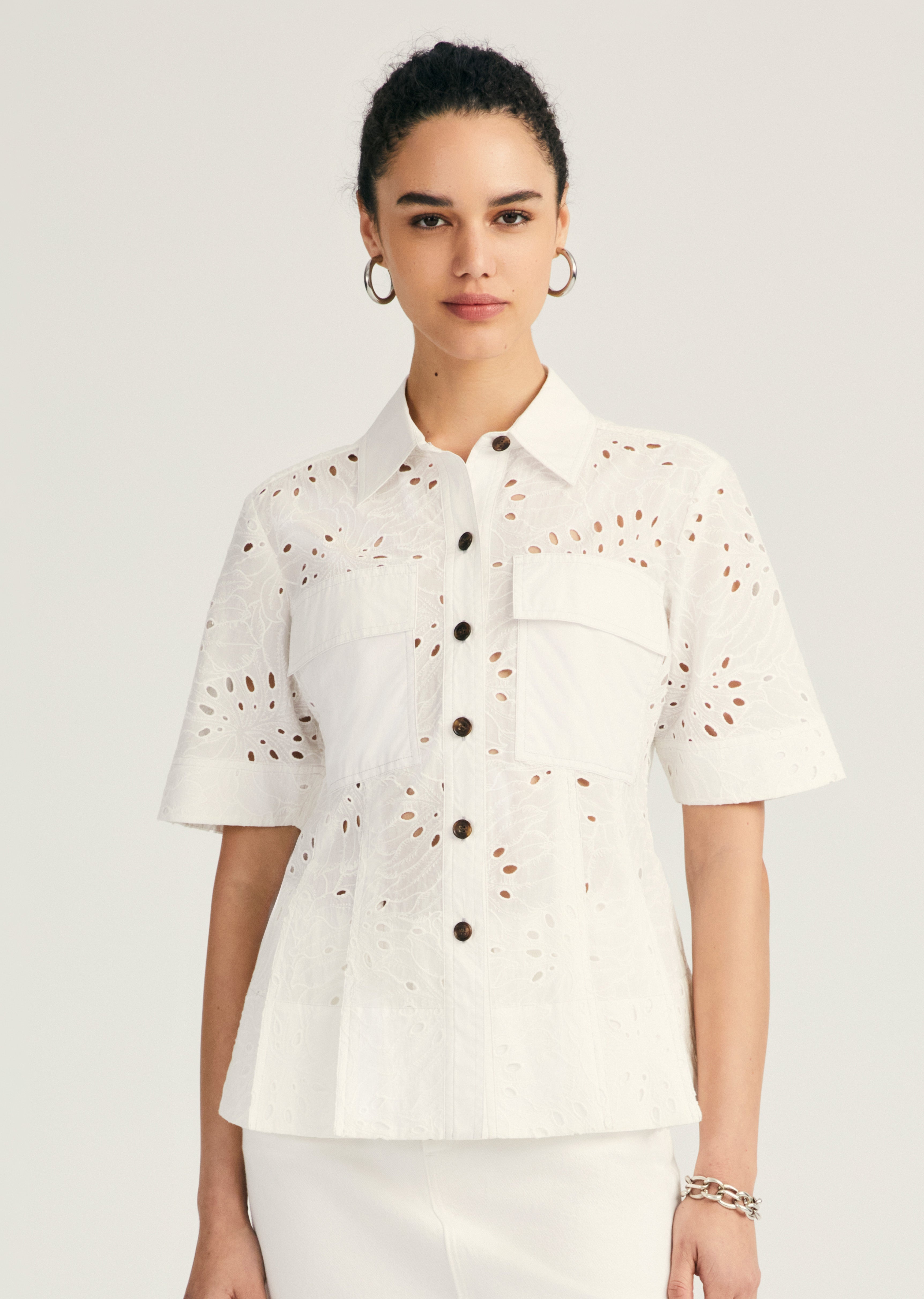 CILOU SHORT SLEEVE UTILITY SHIRT - 1