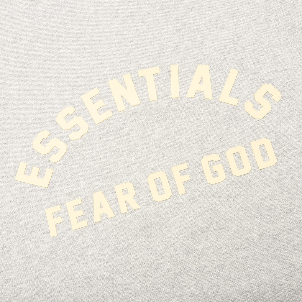 L/S T-SHIRT - LIGHT HEATHER GREY - 4