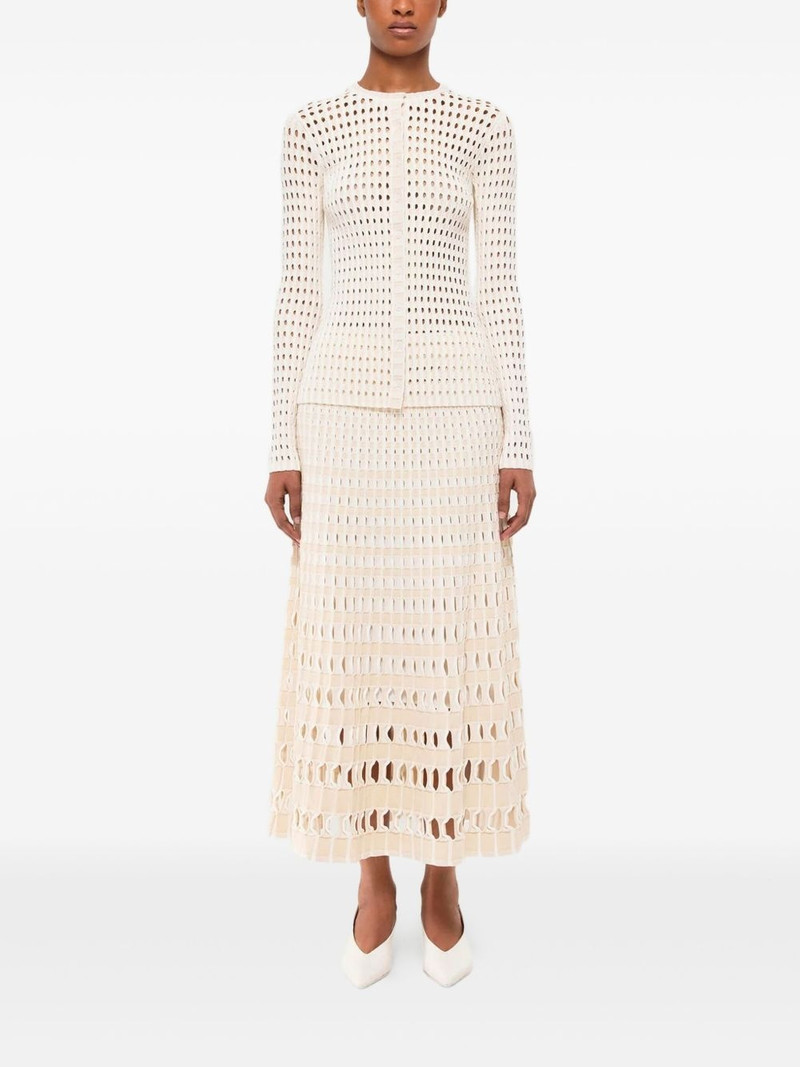 SIMKHAI Larken midi skirt outlook