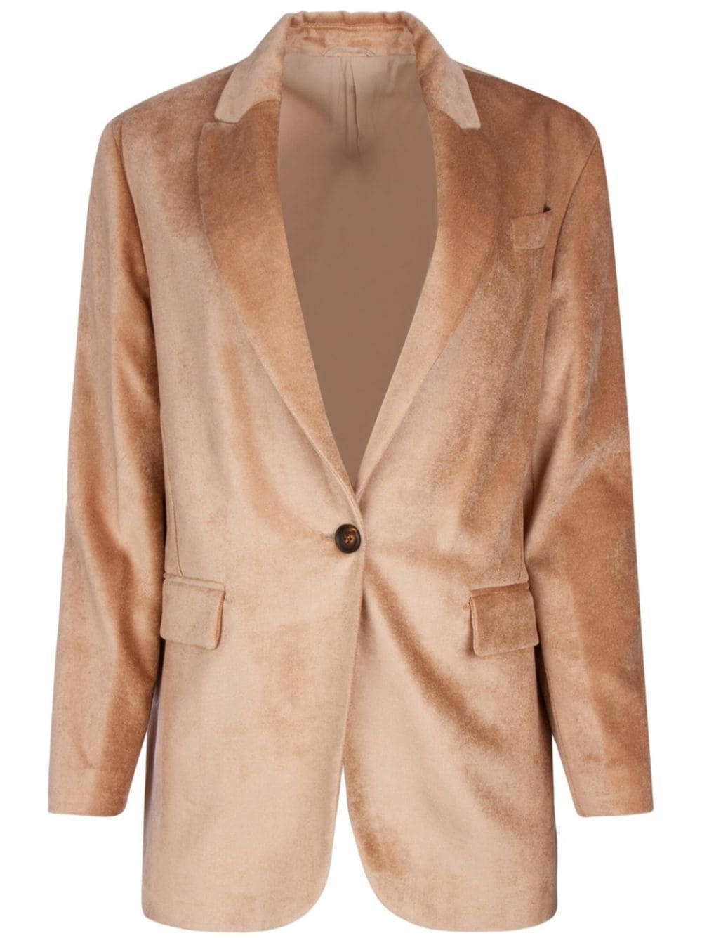 velvet blazer - 1