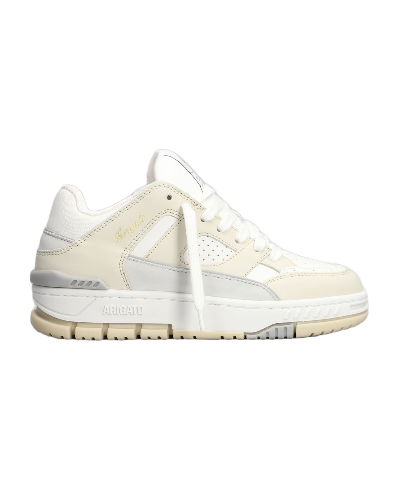 Area Lo Sneaker Sneakers In Beige Leather - 1